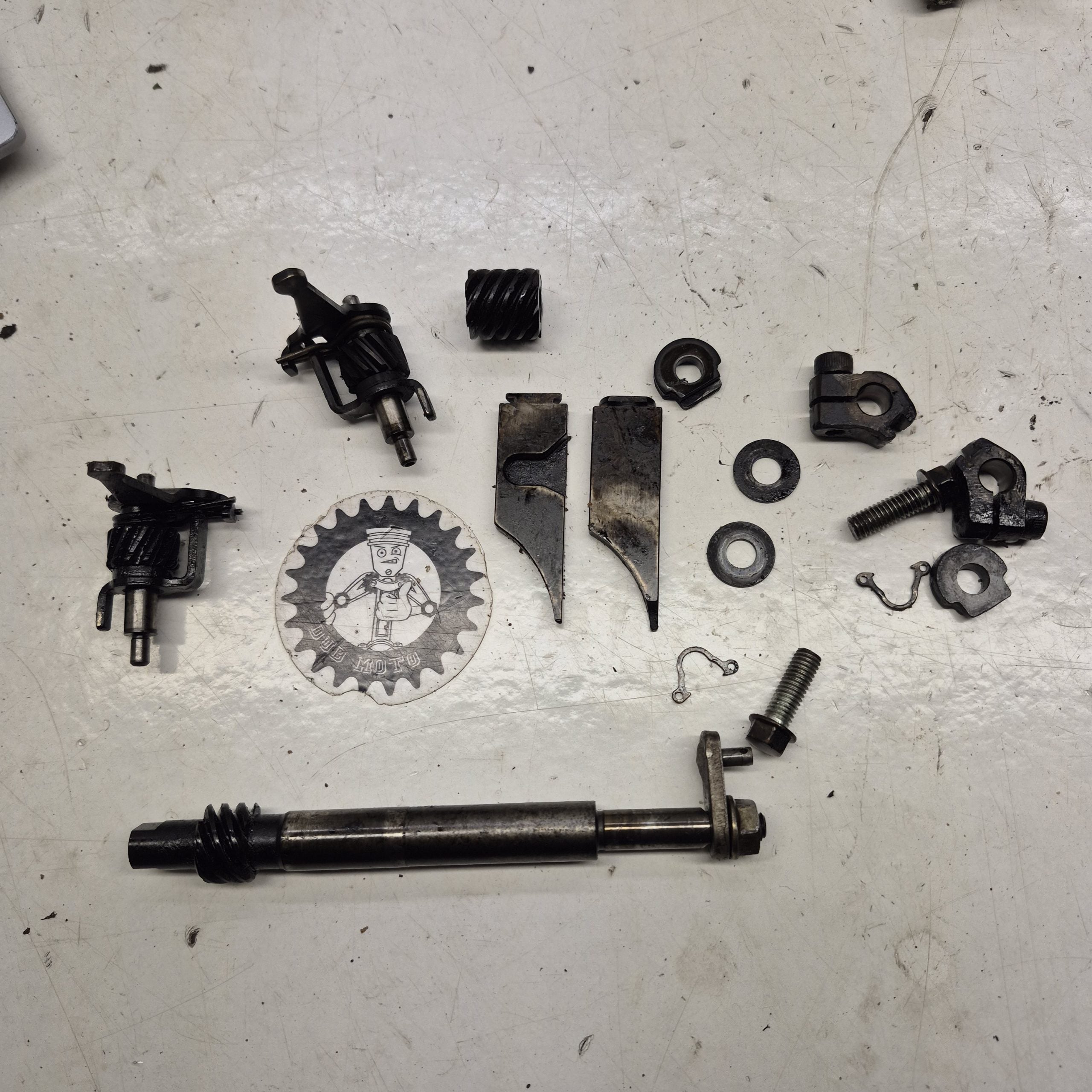 valve incomplete honda 125 cr 1994