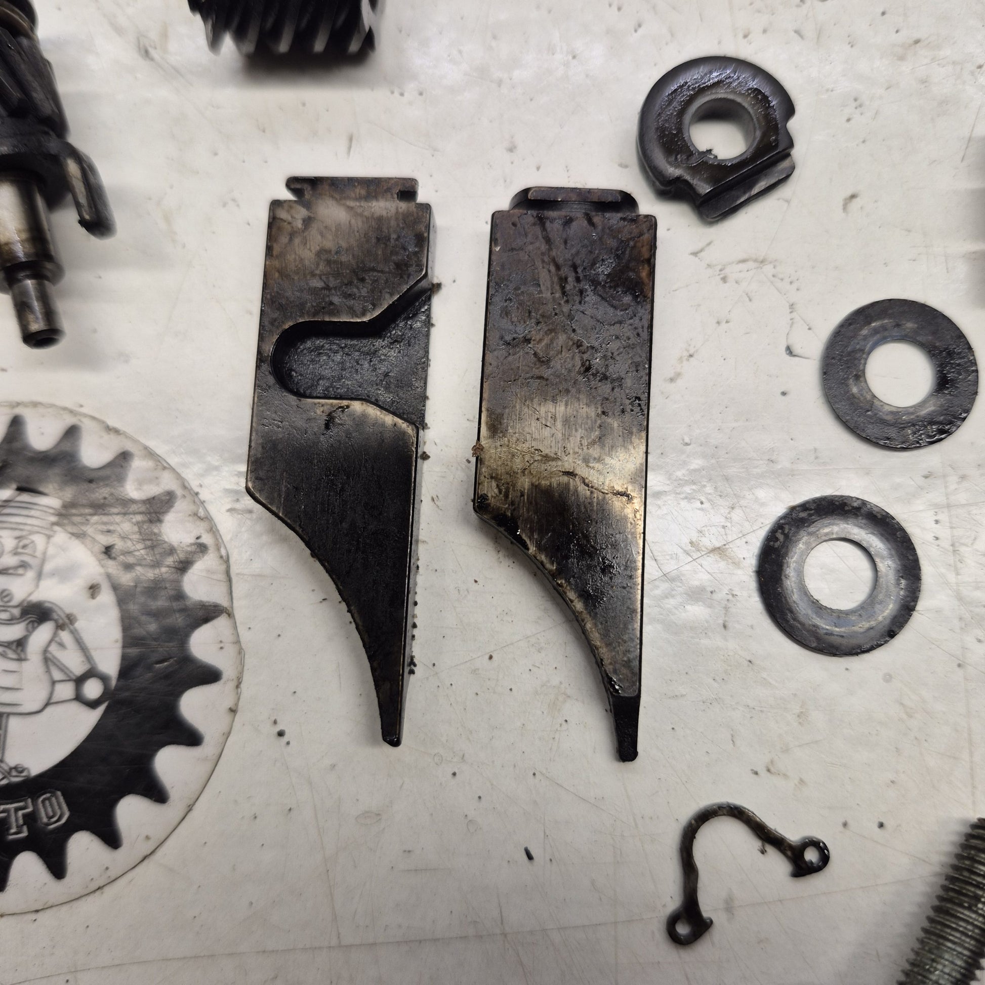 valve incomplete honda 125 cr 1994-2