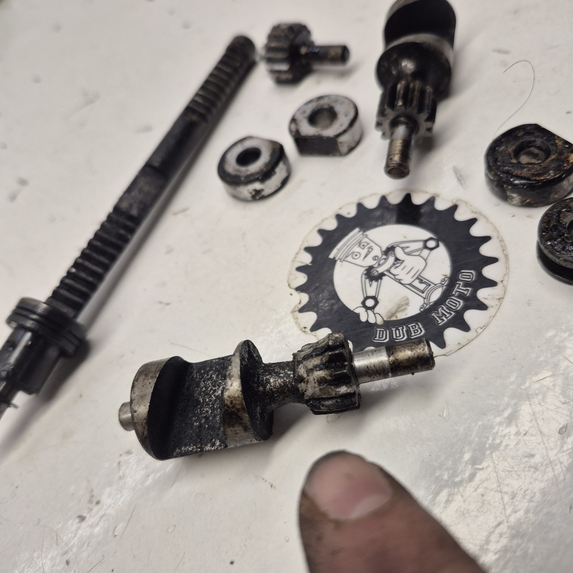 valve echappement kawasaki 125 kdx 1991-3