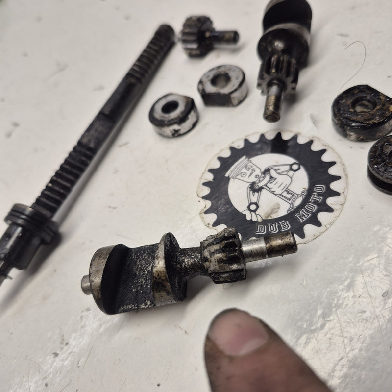 valve echappement kawasaki 125 kdx 1991-3