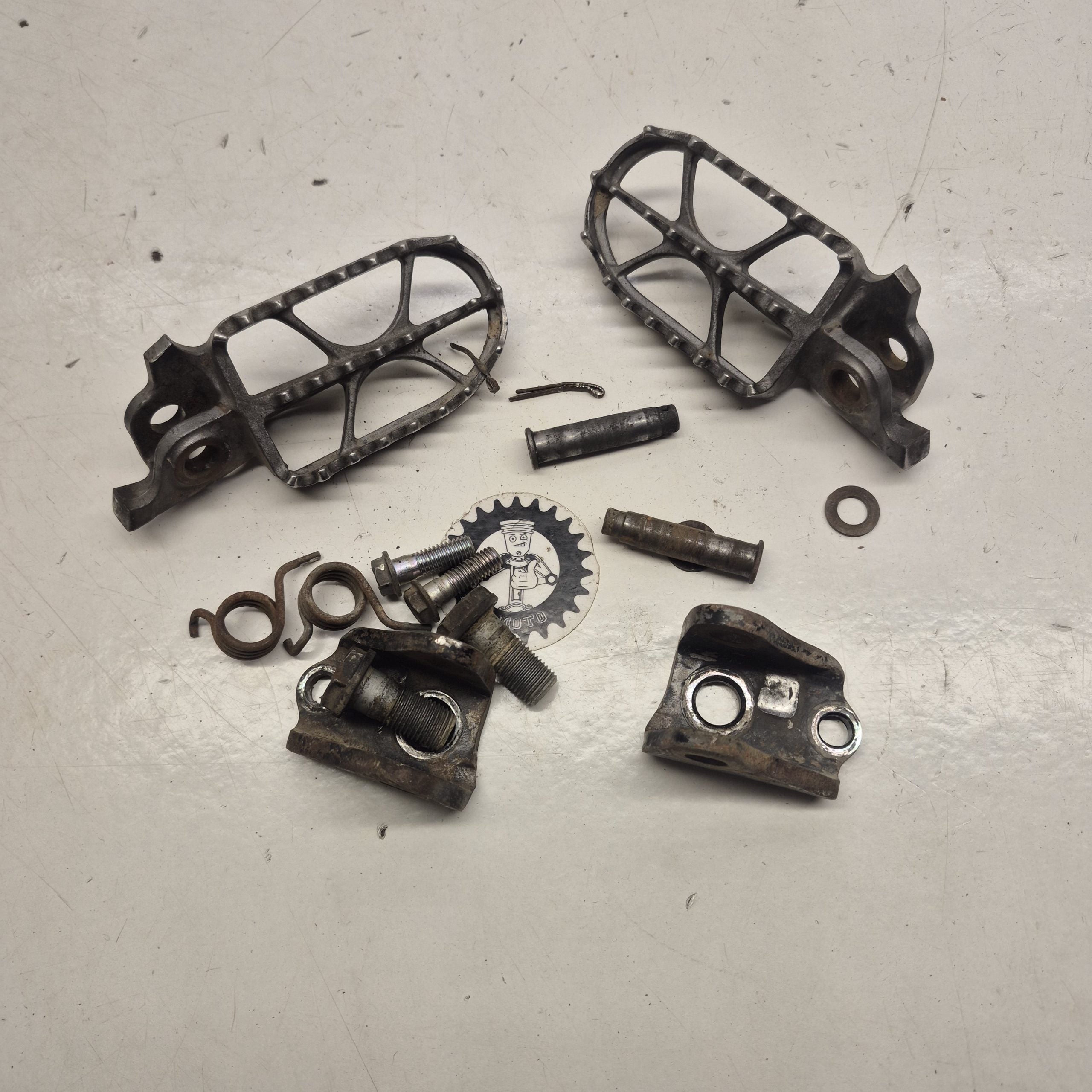 cales pieds honda 250 crf 2011