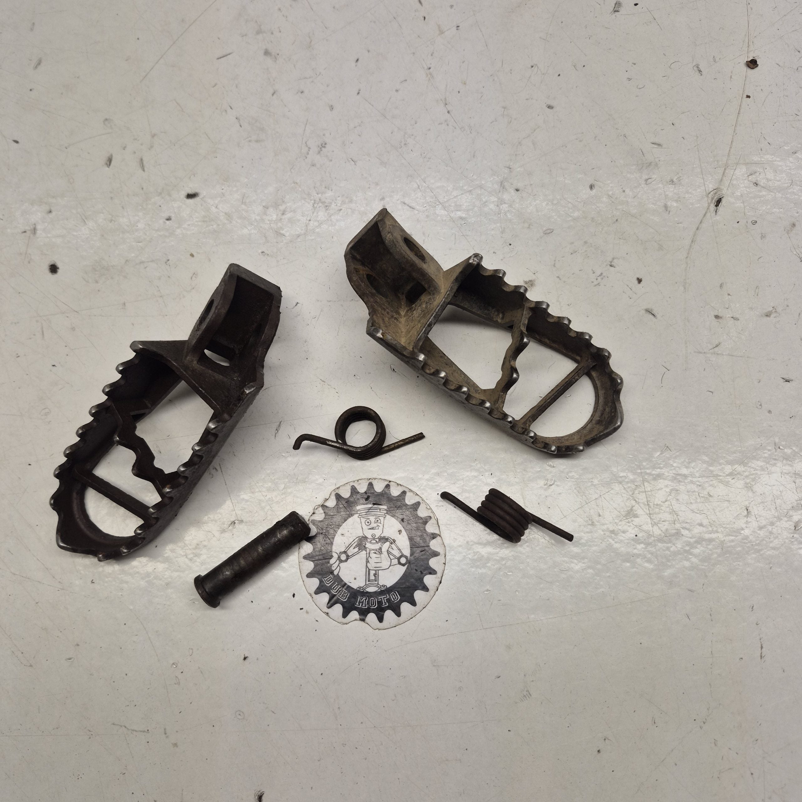 cales pieds suzuki 85 rm