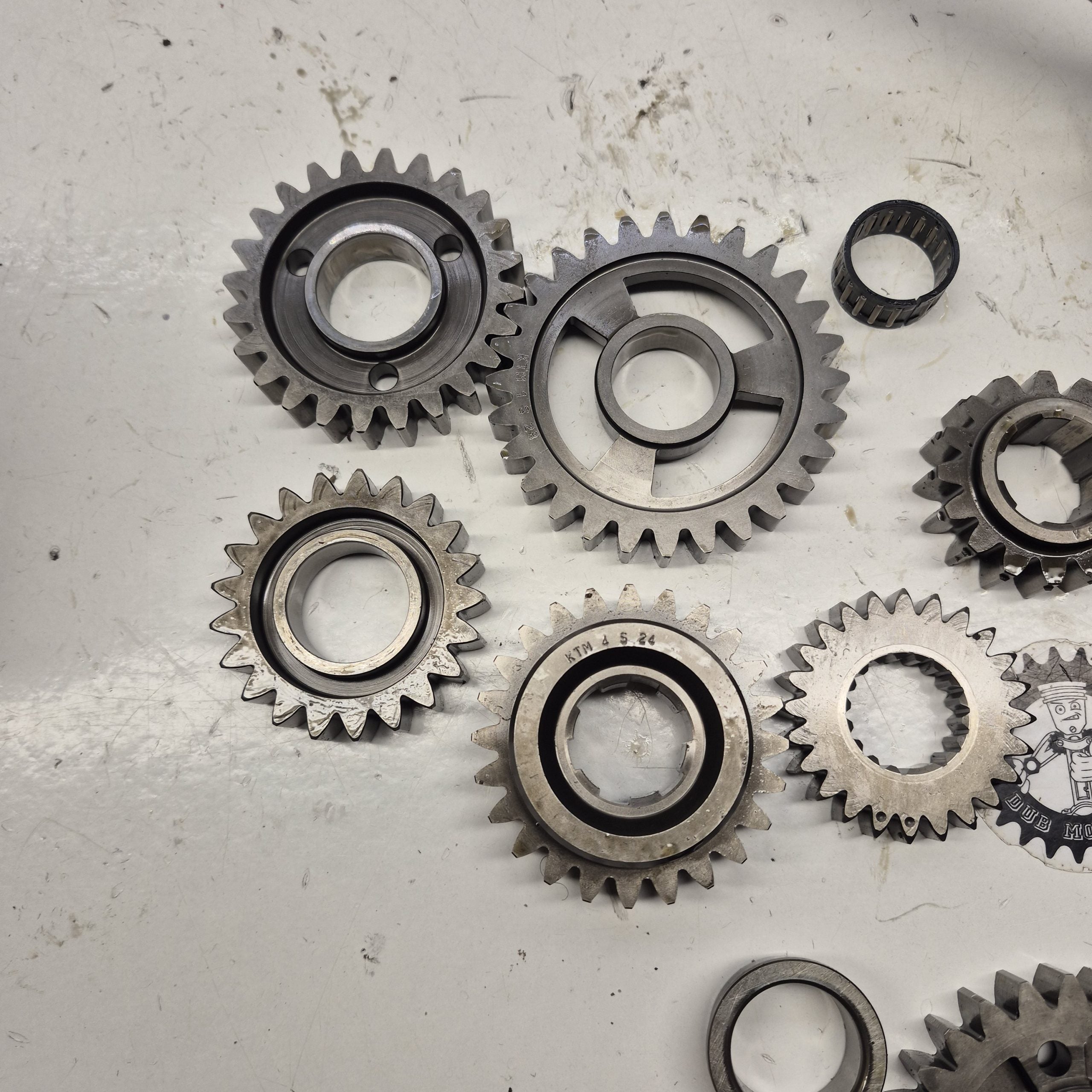 boite de vitesse incomplete ktm 350 sxf 2011
