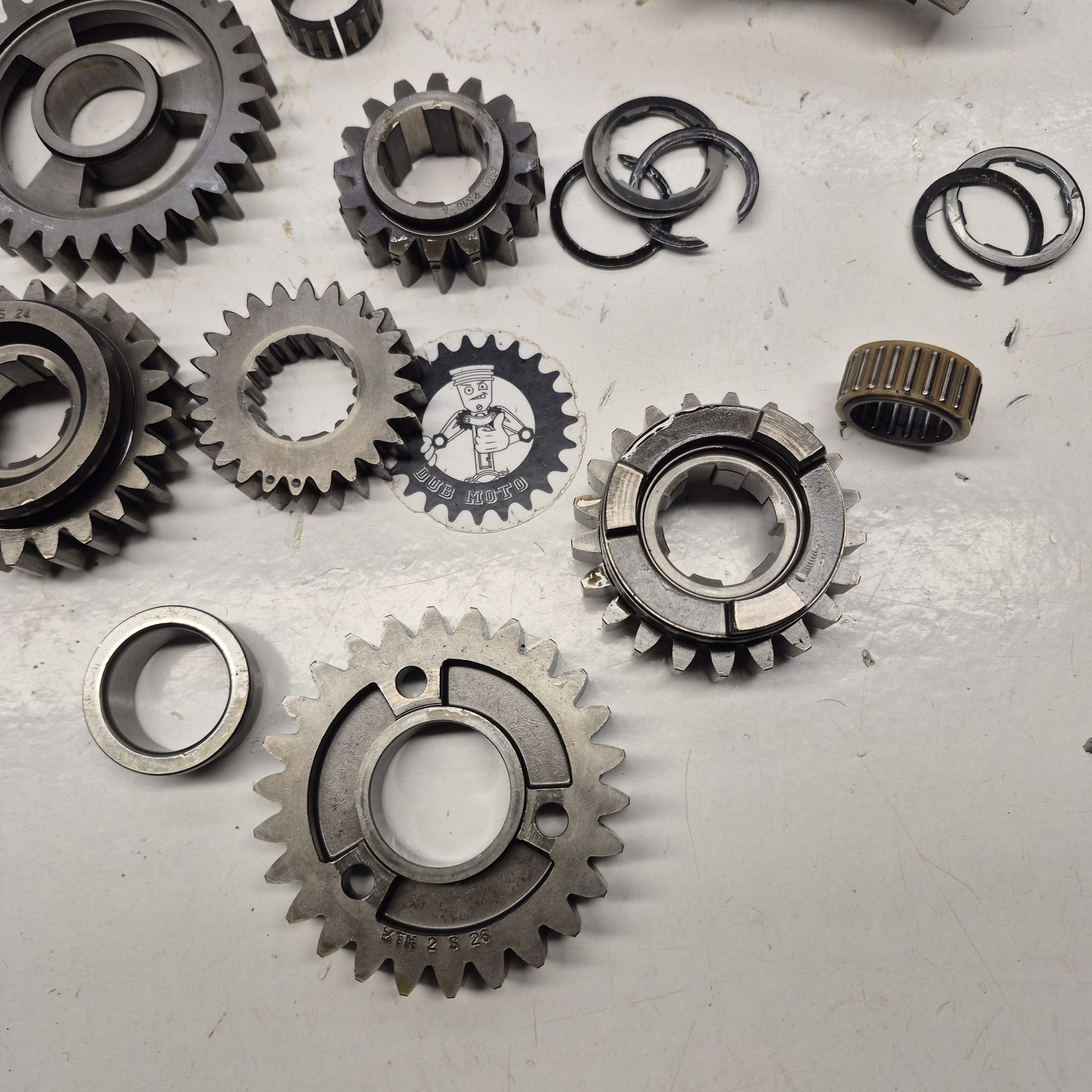 boite de vitesse incomplete ktm 350 sxf 2011-3