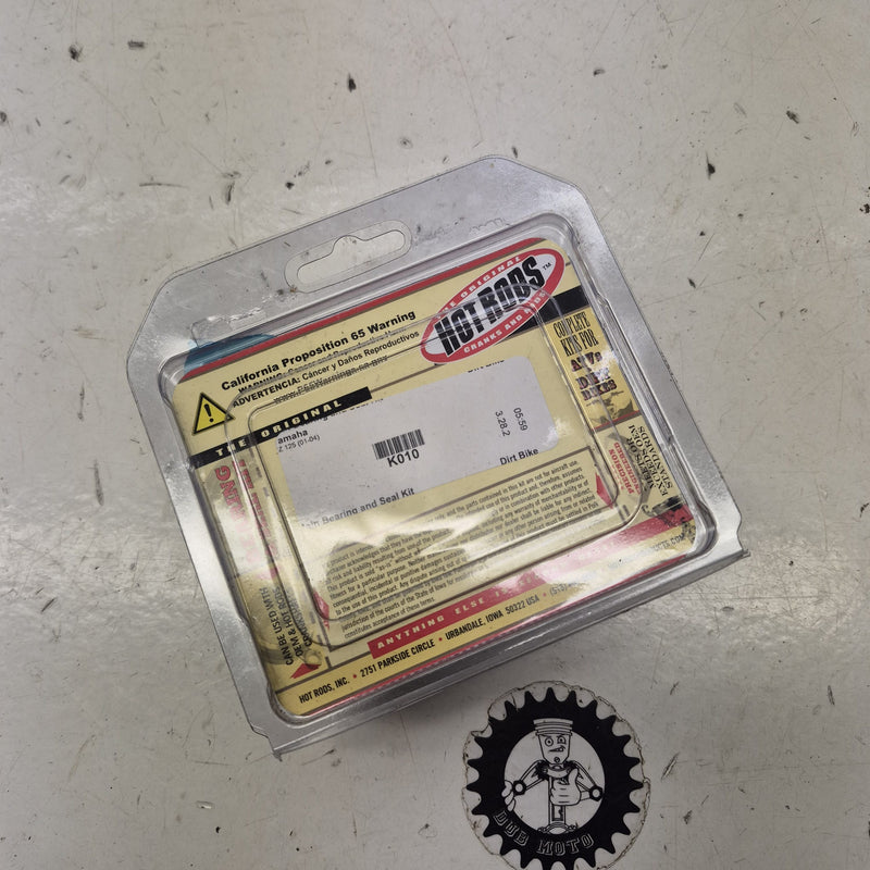 roulements de vilebrequin hot rods k010 yamaha 125 yz 01-04-1