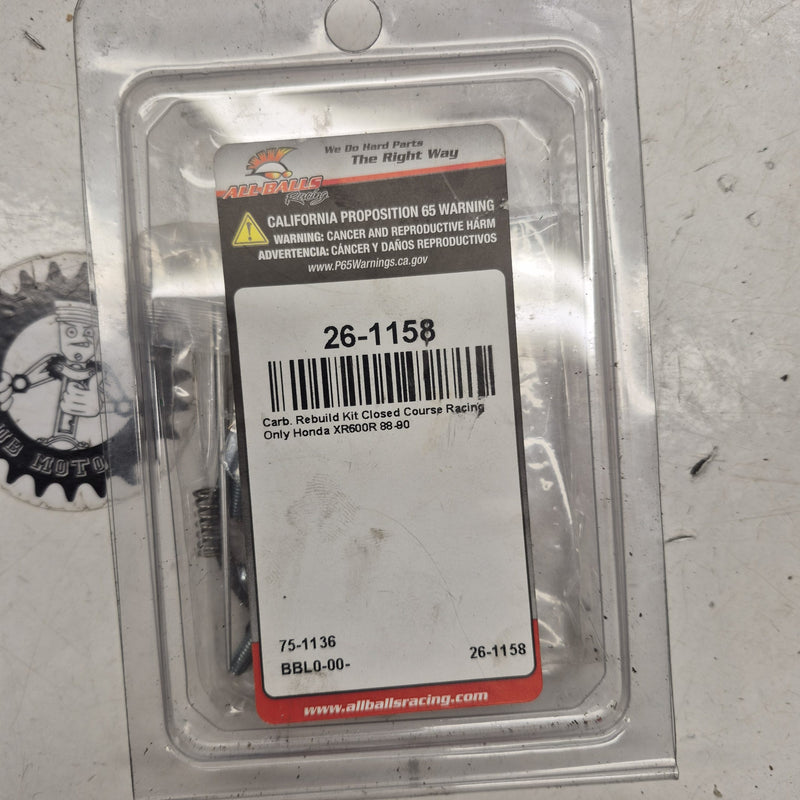 kit reparation carburateur honda 600 xr 88-90-2
