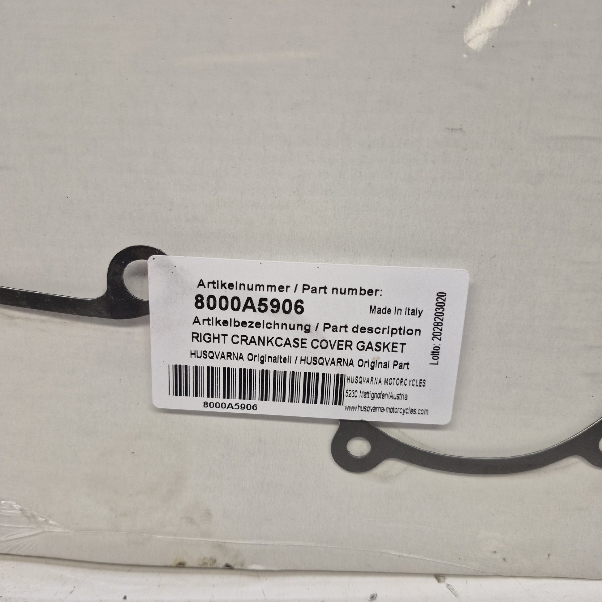 joint carter embrayage husqvarna 250 450 510 te tc 06-09 8000A5906-2