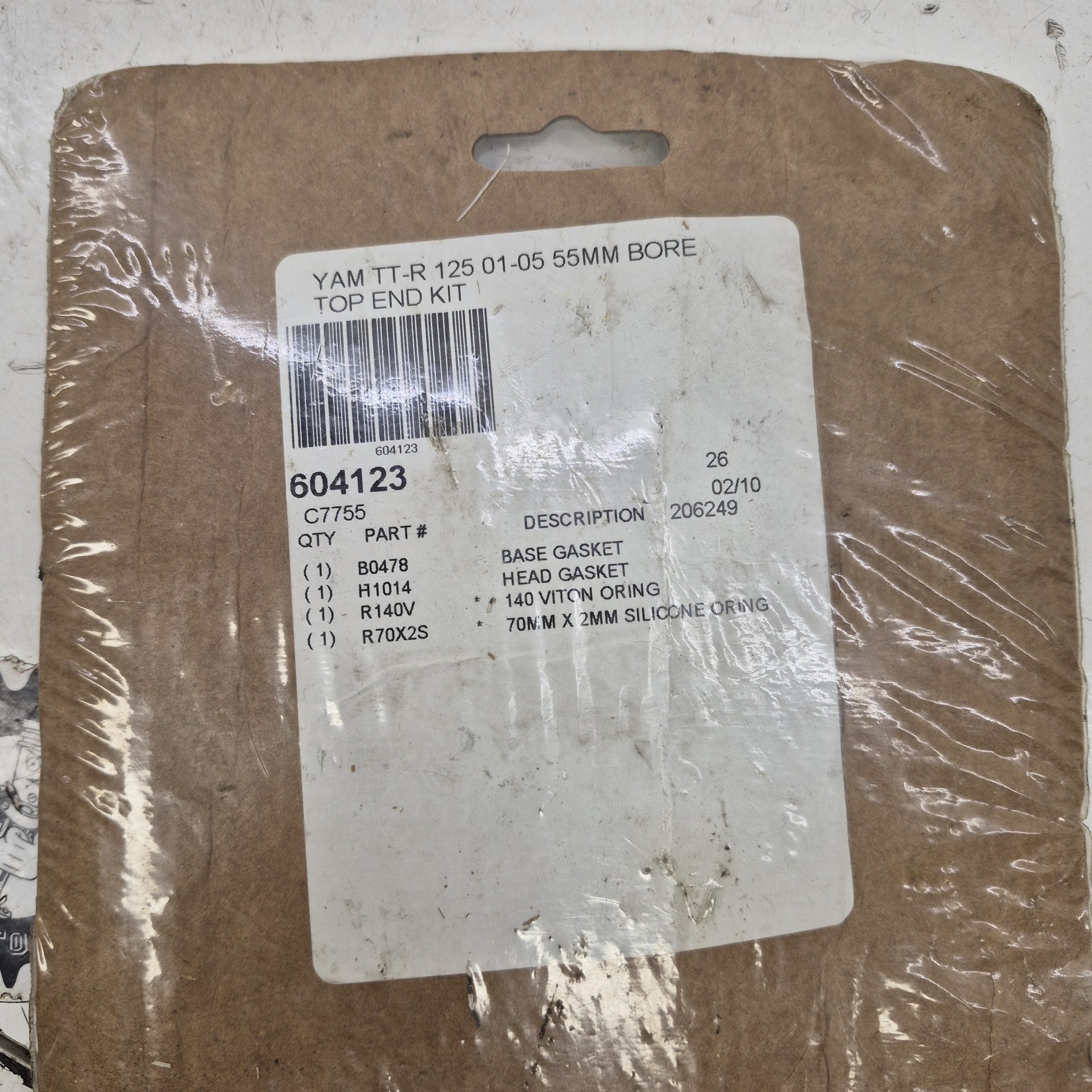 joint haut moteur yamaha 125 ttr 01-05