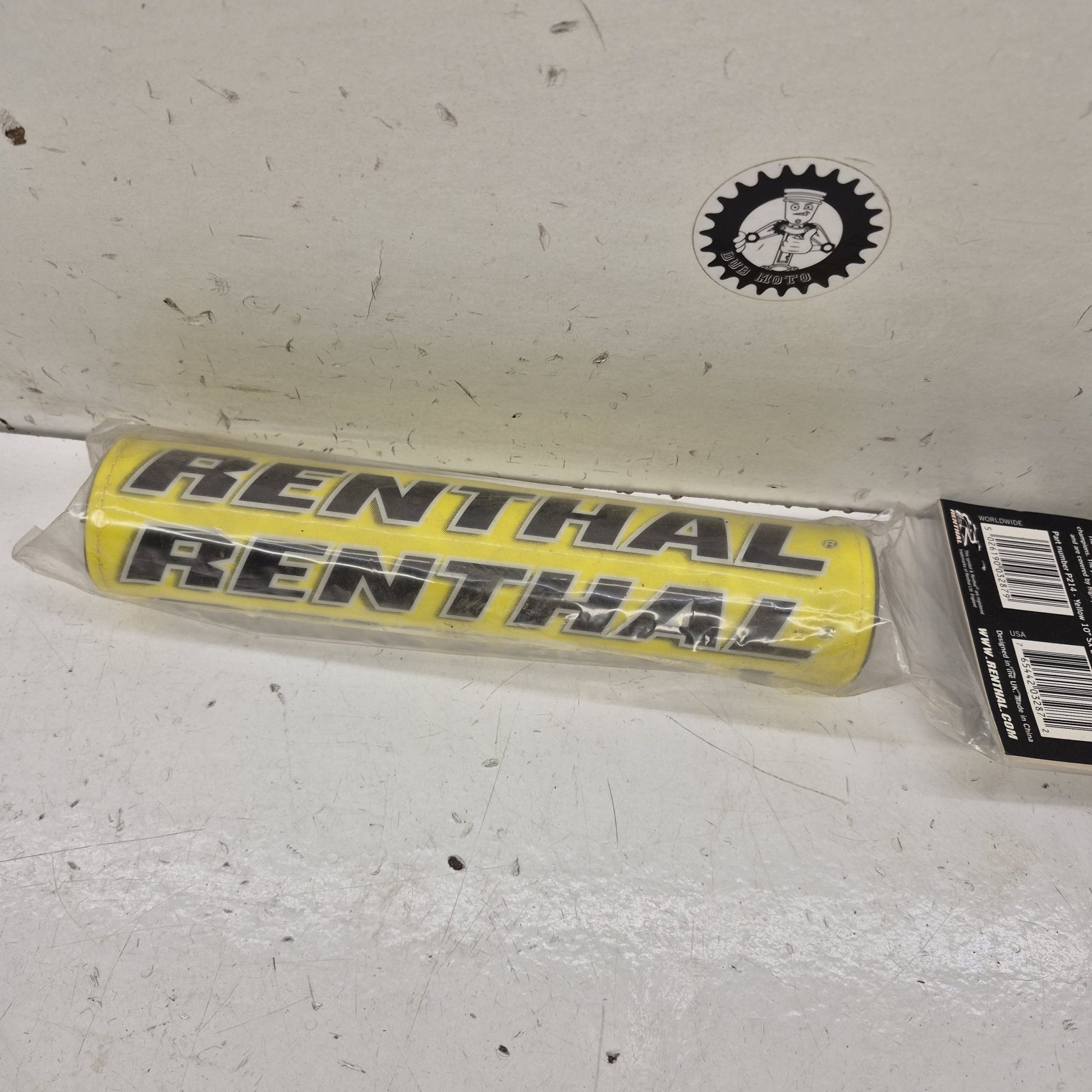 mousse guidon renthal jaune-1