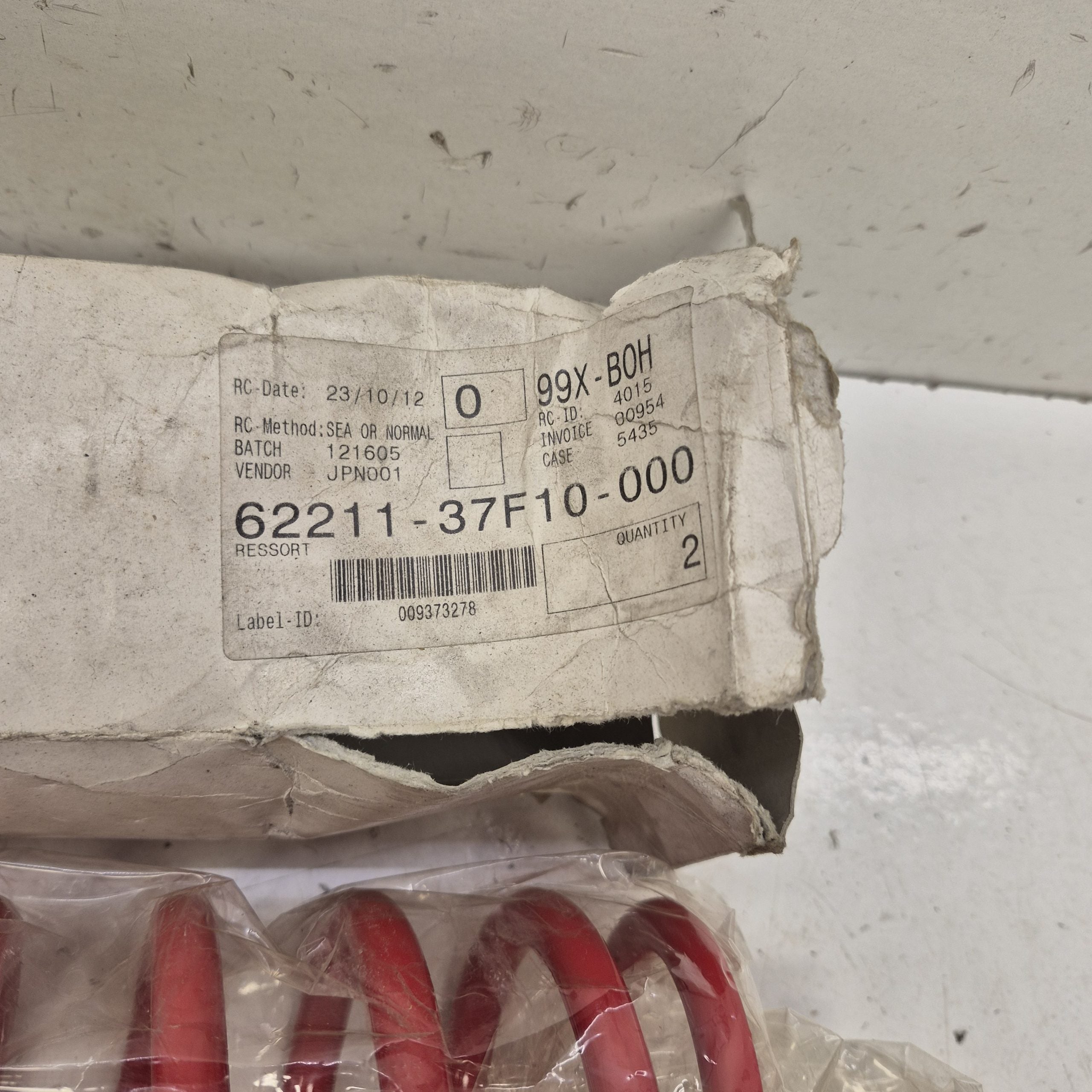 ressort amortisseur suzuki 250 rm 2006