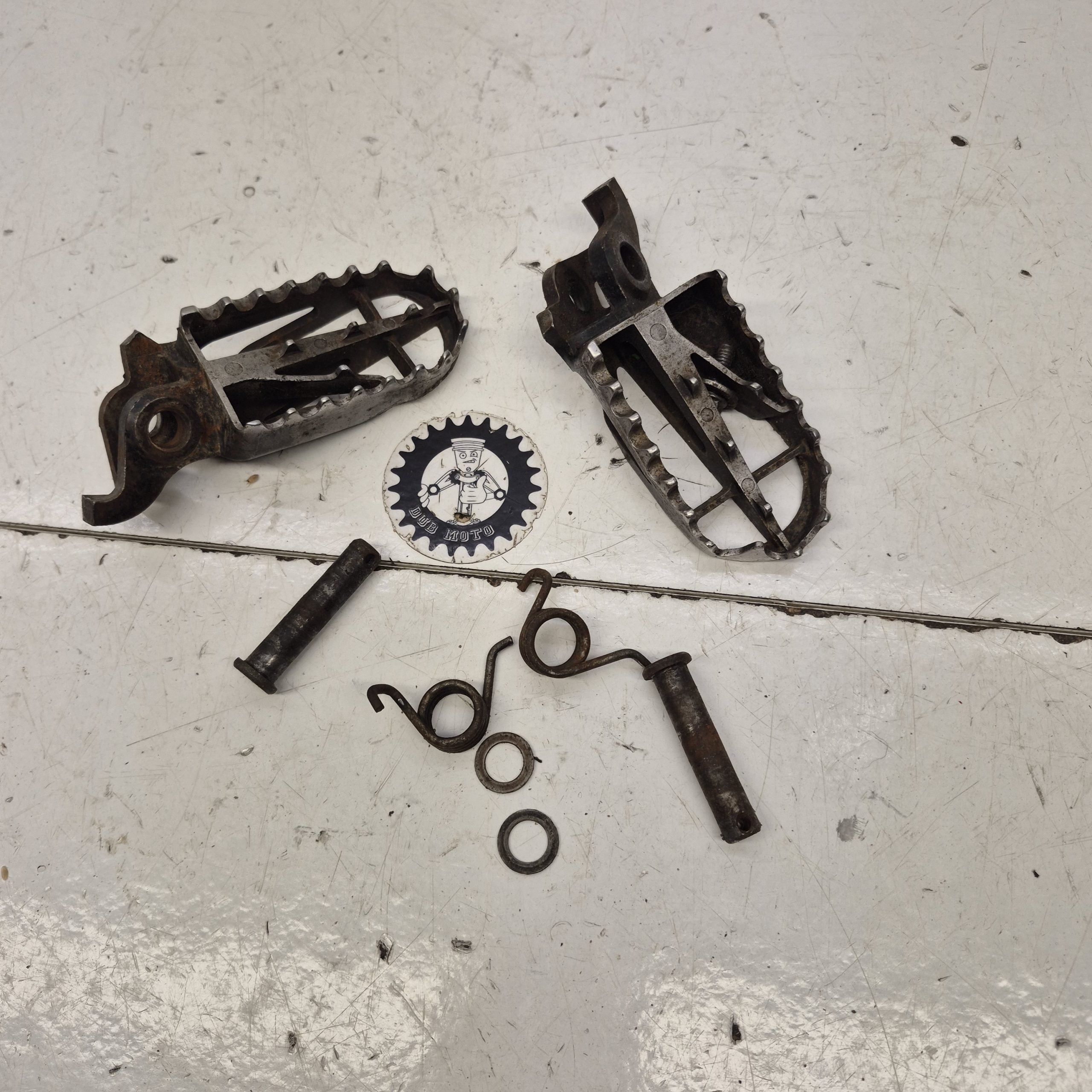 cales pieds honda 450 crf