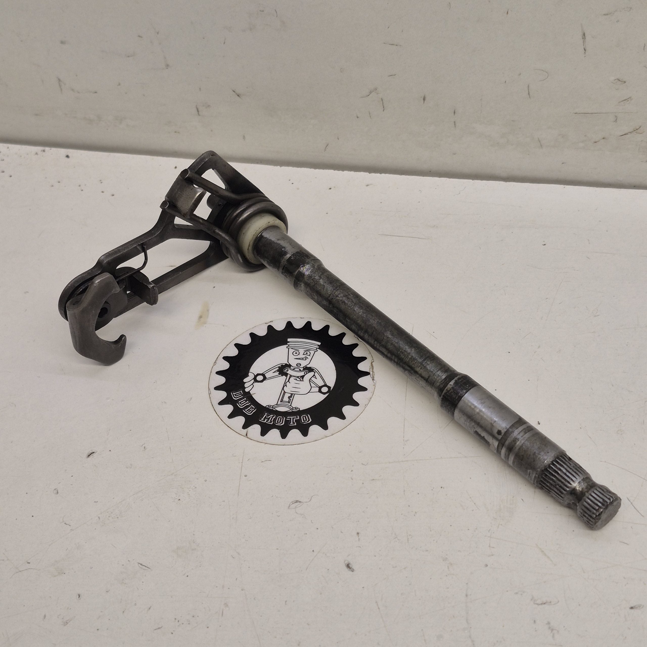 axe selecteur yamaha 125 yz 1989 en l'etat