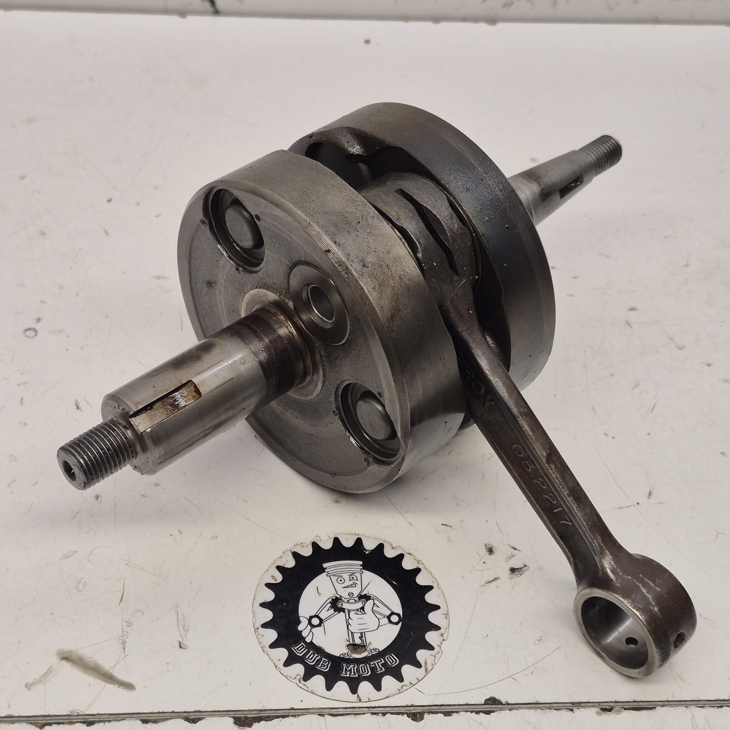 vilebrequin yamaha 125 yz 1989 bielle a replacer