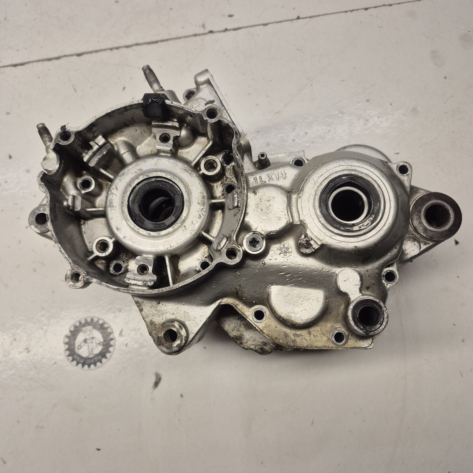 carters moteur yamaha 125 yz 1989 3JD-4