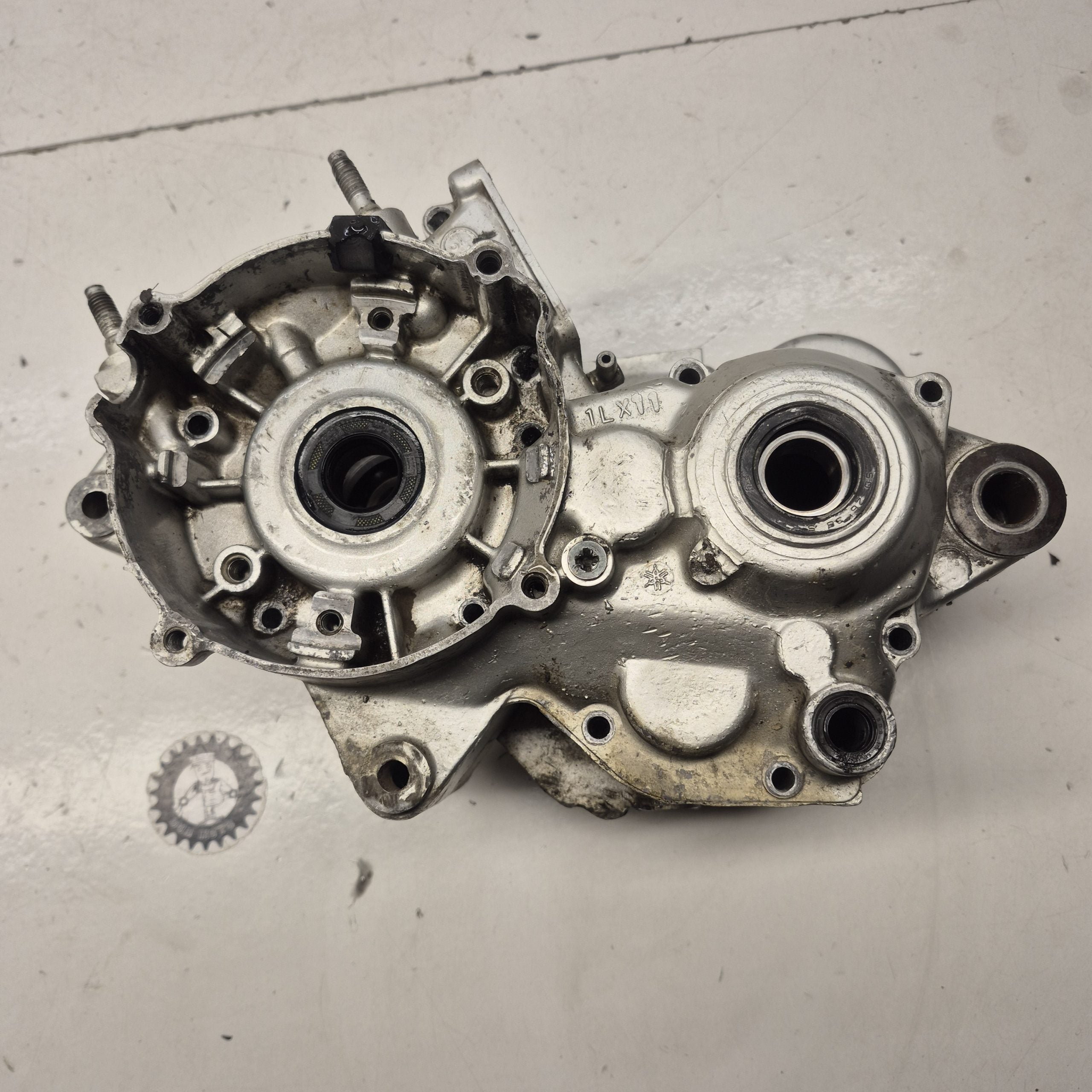 carters moteur yamaha 125 yz 1989 3JD-4