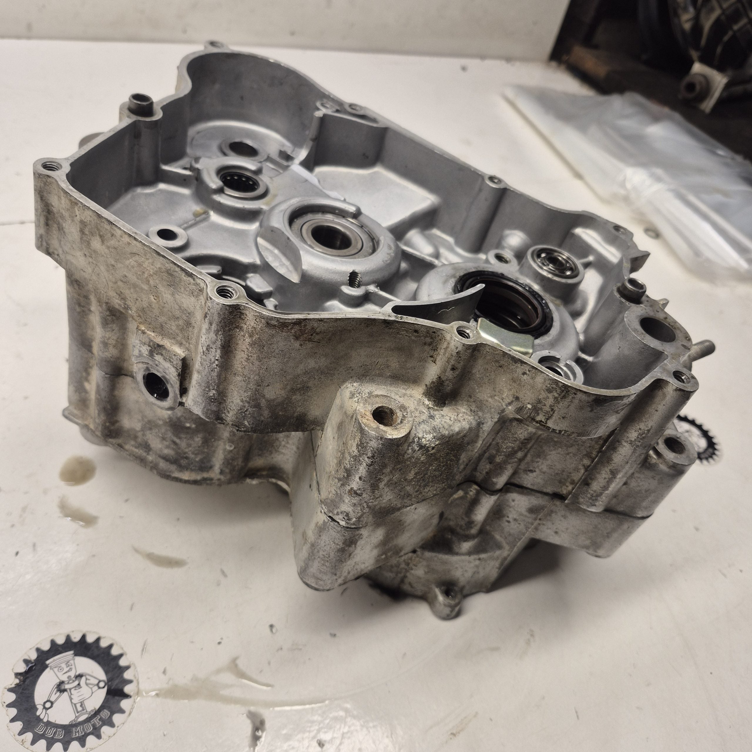carters moteur yamaha 125 yz 1989 3JD-7