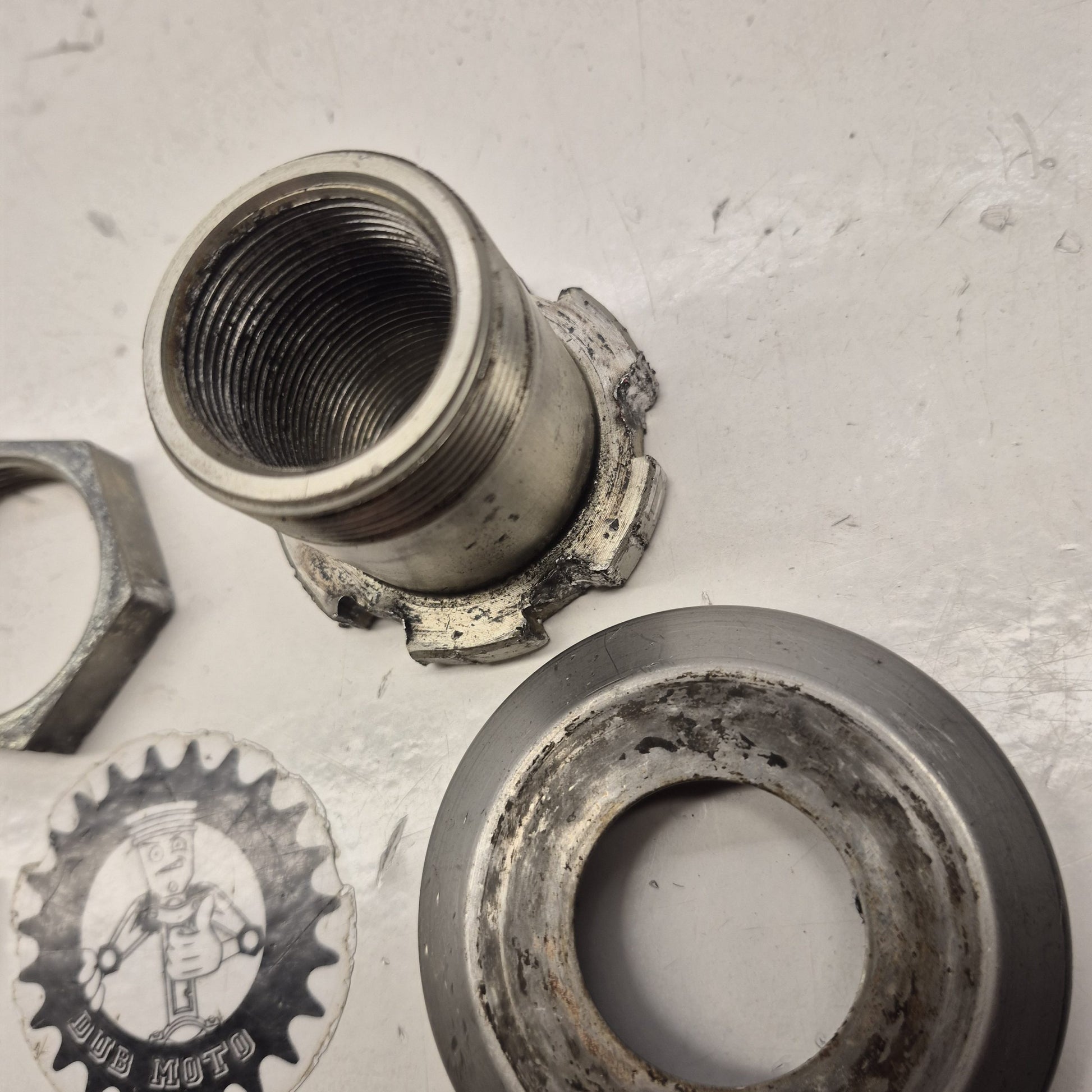 ecrous te de fourche yamaha 125 yz 1989-2