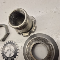 ecrous te de fourche yamaha 125 yz 1989-2