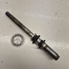 axe roue avant yamaha 125 yz 1989-1