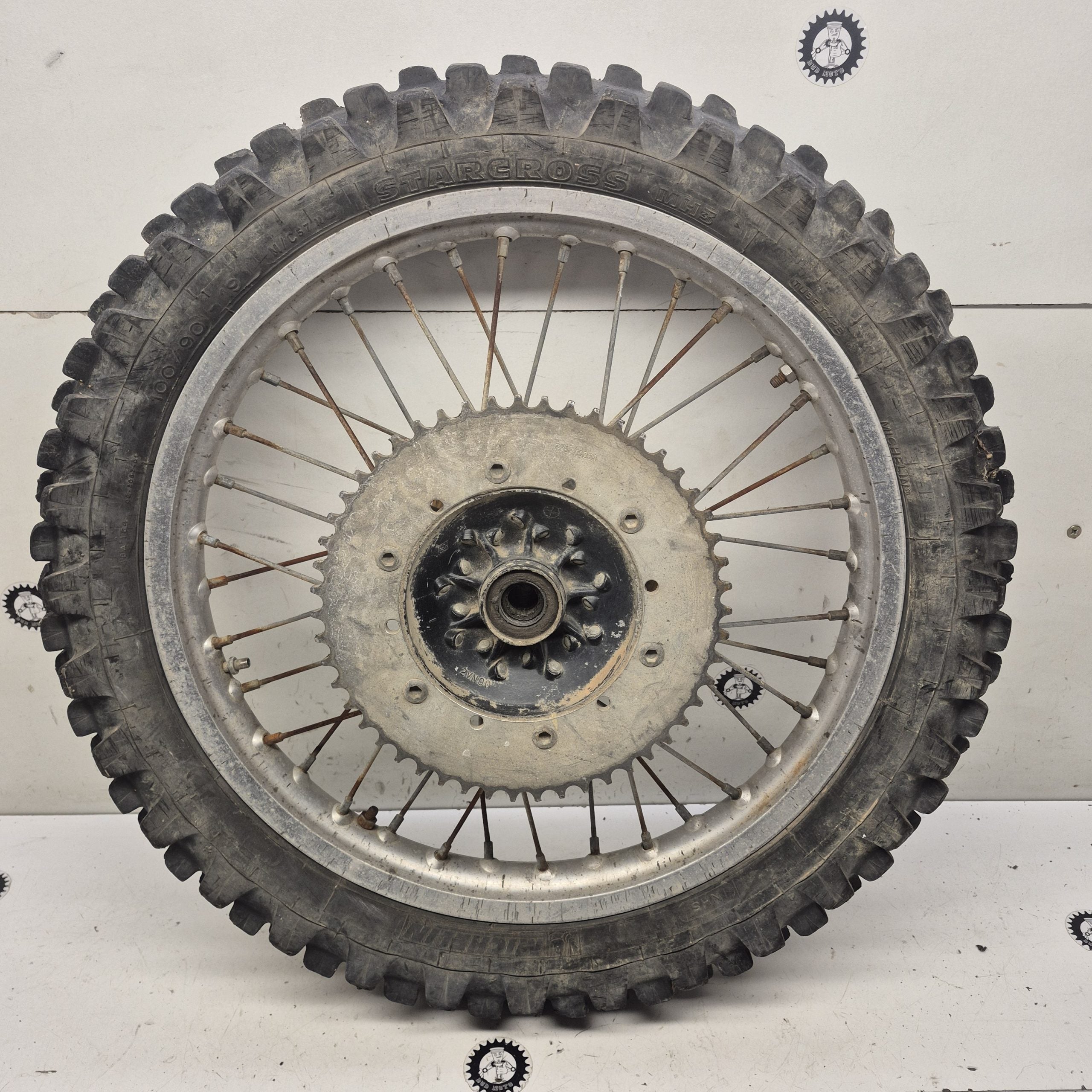 roue arriere yamaha 125 yz 1989 2VN00