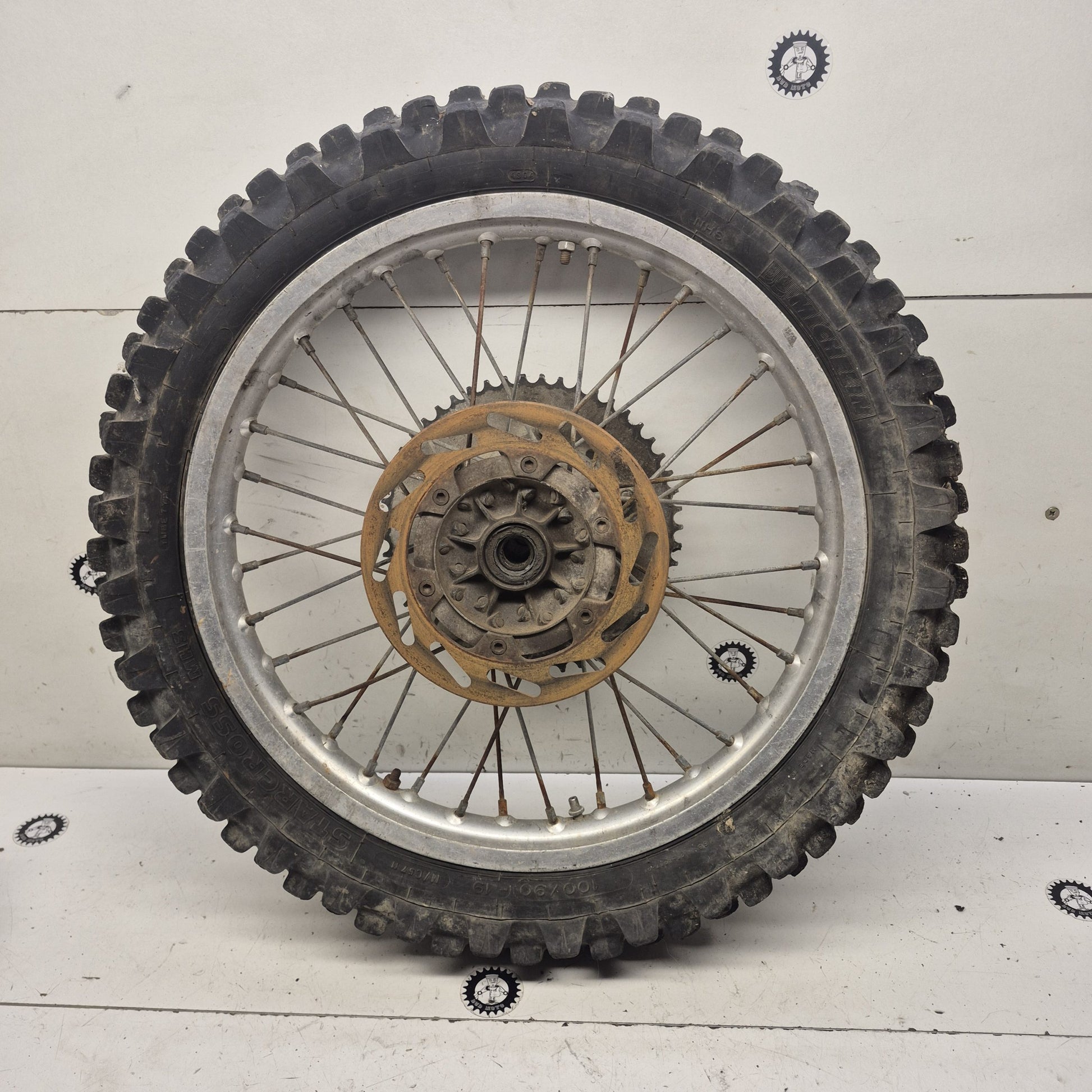roue arriere yamaha 125 yz 1989 2VN00-3