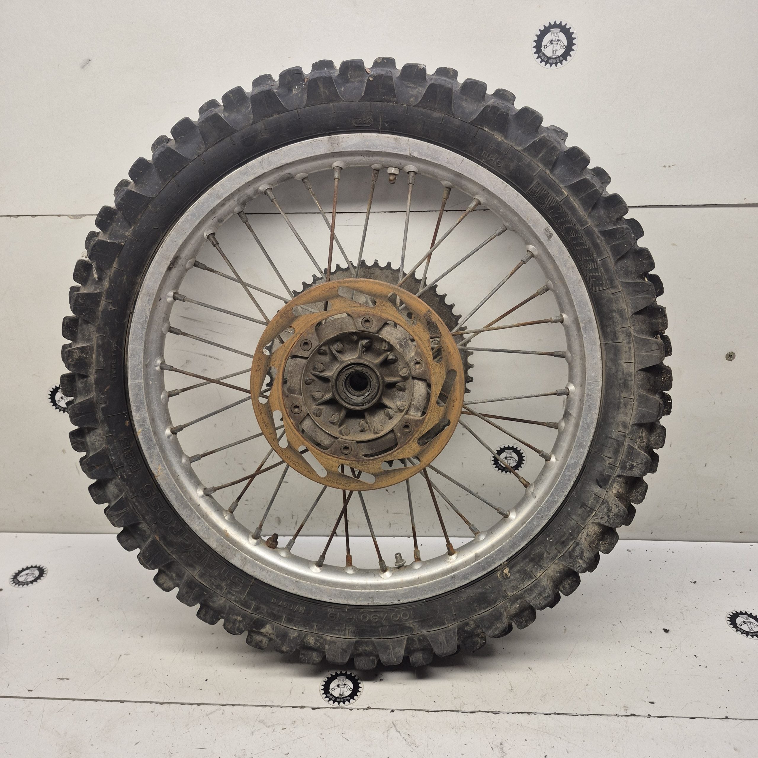 roue arriere yamaha 125 yz 1989 2VN00-3