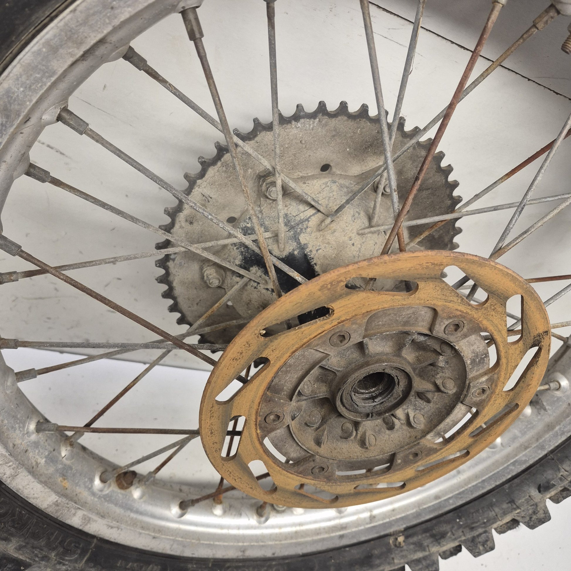 roue arriere yamaha 125 yz 1989 2VN00-4