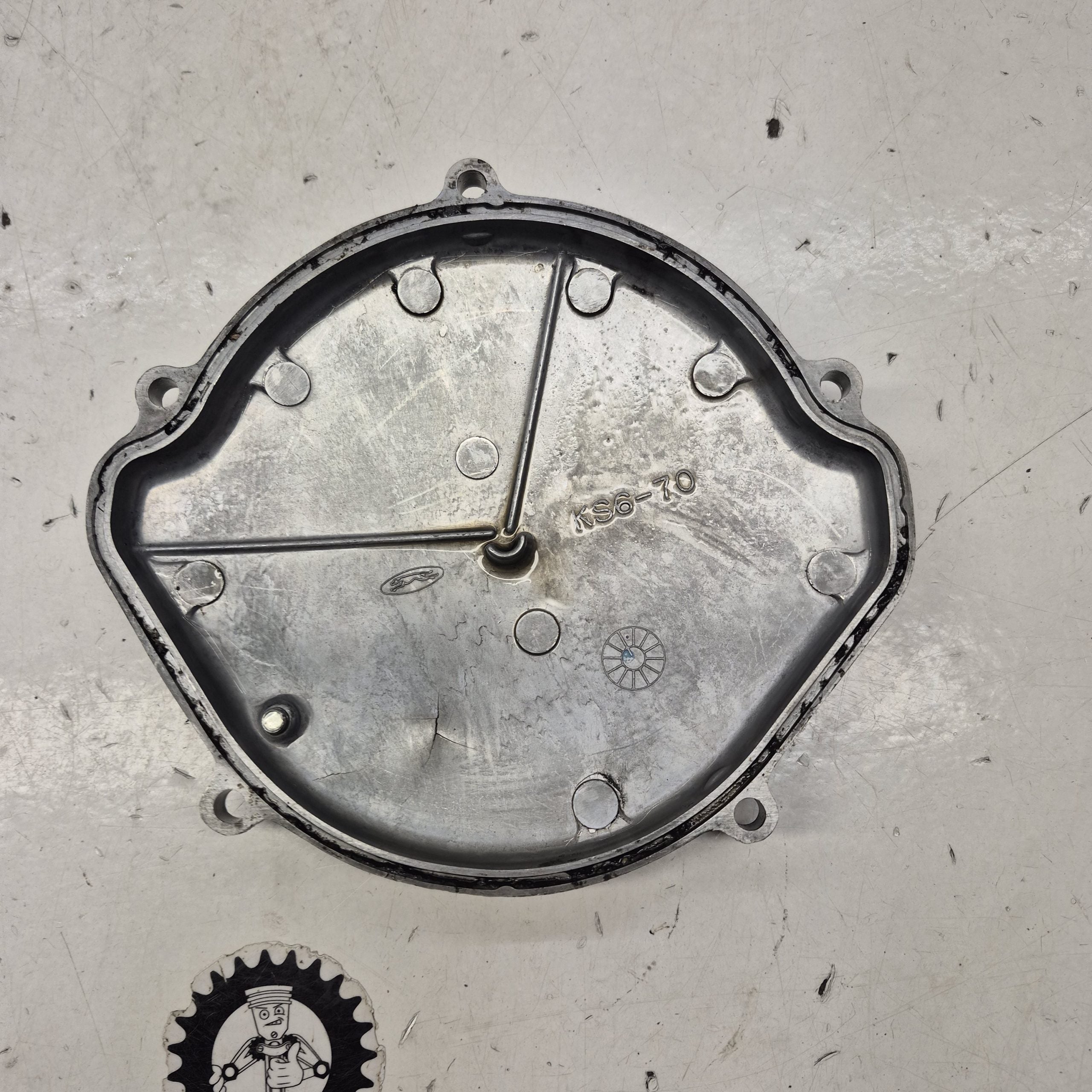 couvercle embrayage en l'etat honda 125 c r 1998