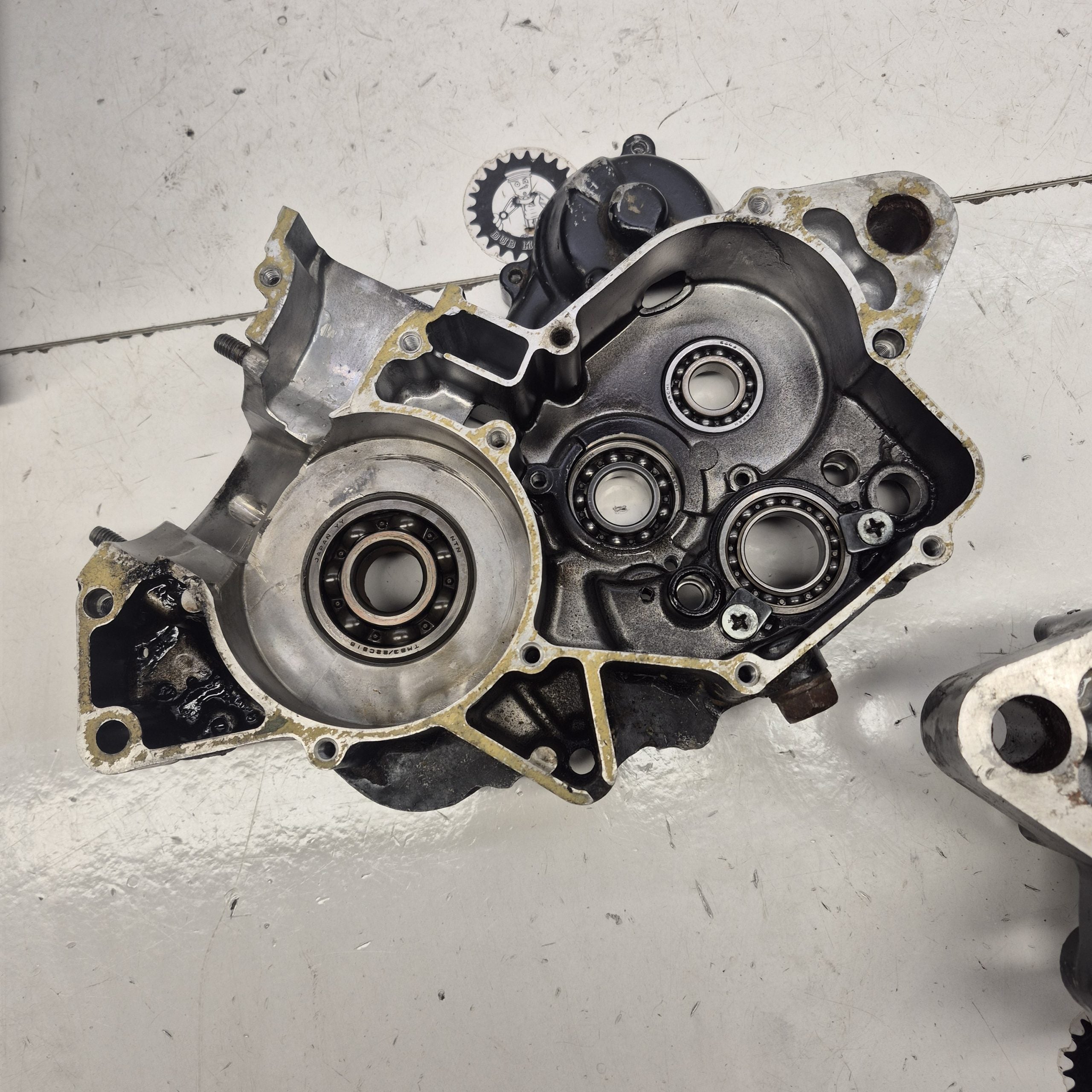 carters moteur honda 125 cr 1992-7