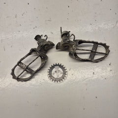 cales pieds honda 125 cr 1998-1