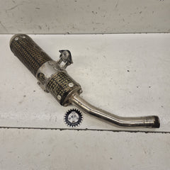 silencieux en l'etat honda 125 cr 1998-1