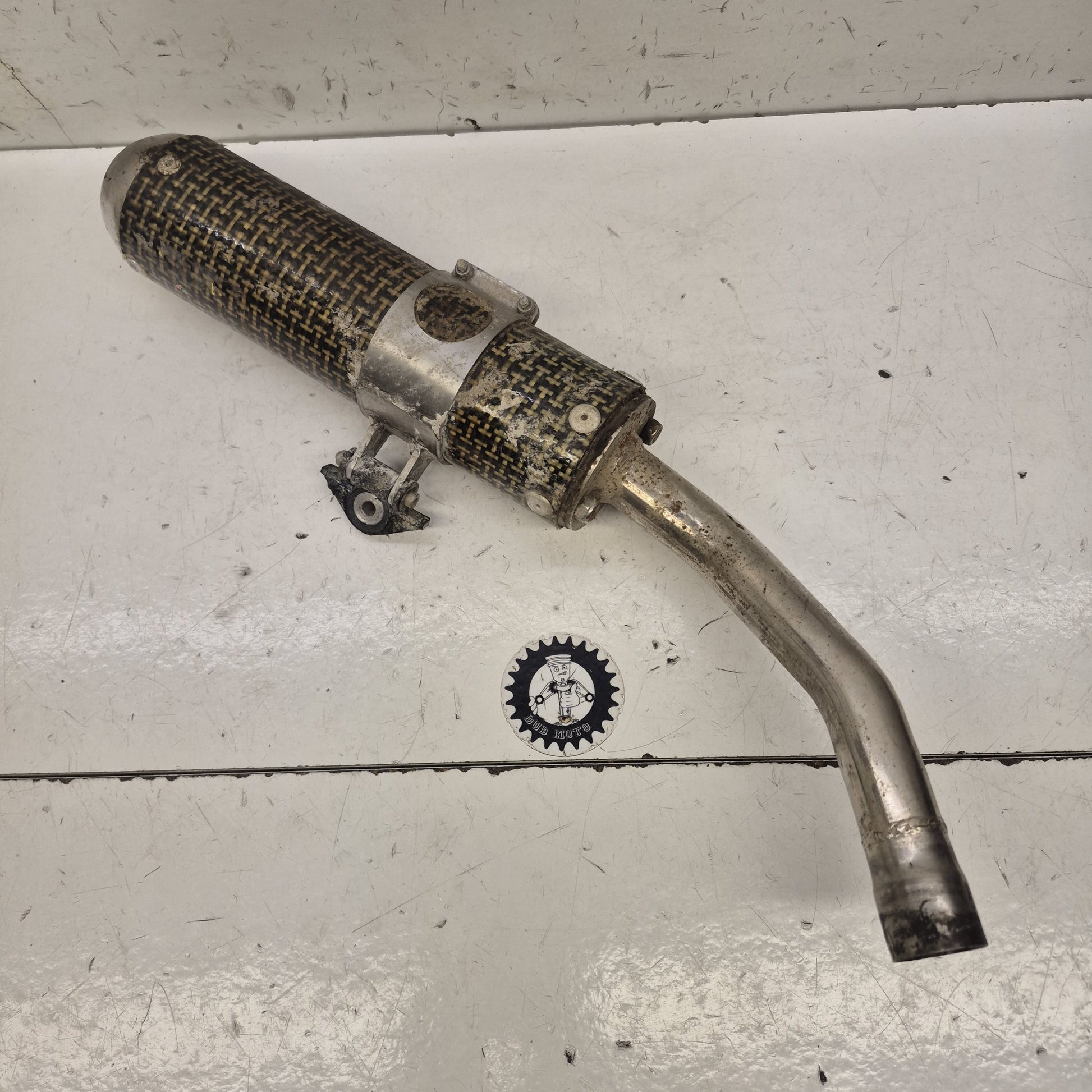 silencieux en l'etat honda 125 cr 1998-2