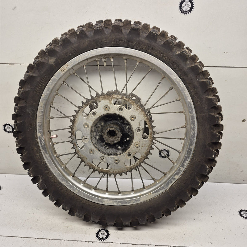 Roue arriere en l'etat honda 125 cr 1998-1