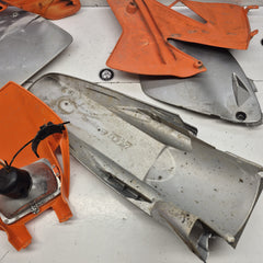 plastiques ktm 250 egs exc 1998-7