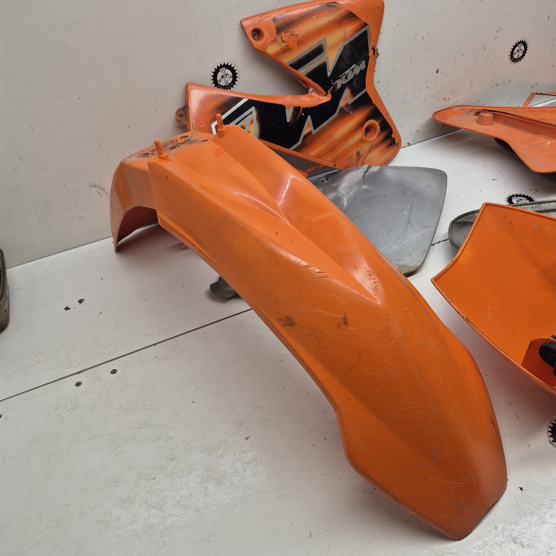 plastiques ktm 250 egs exc 1998-6