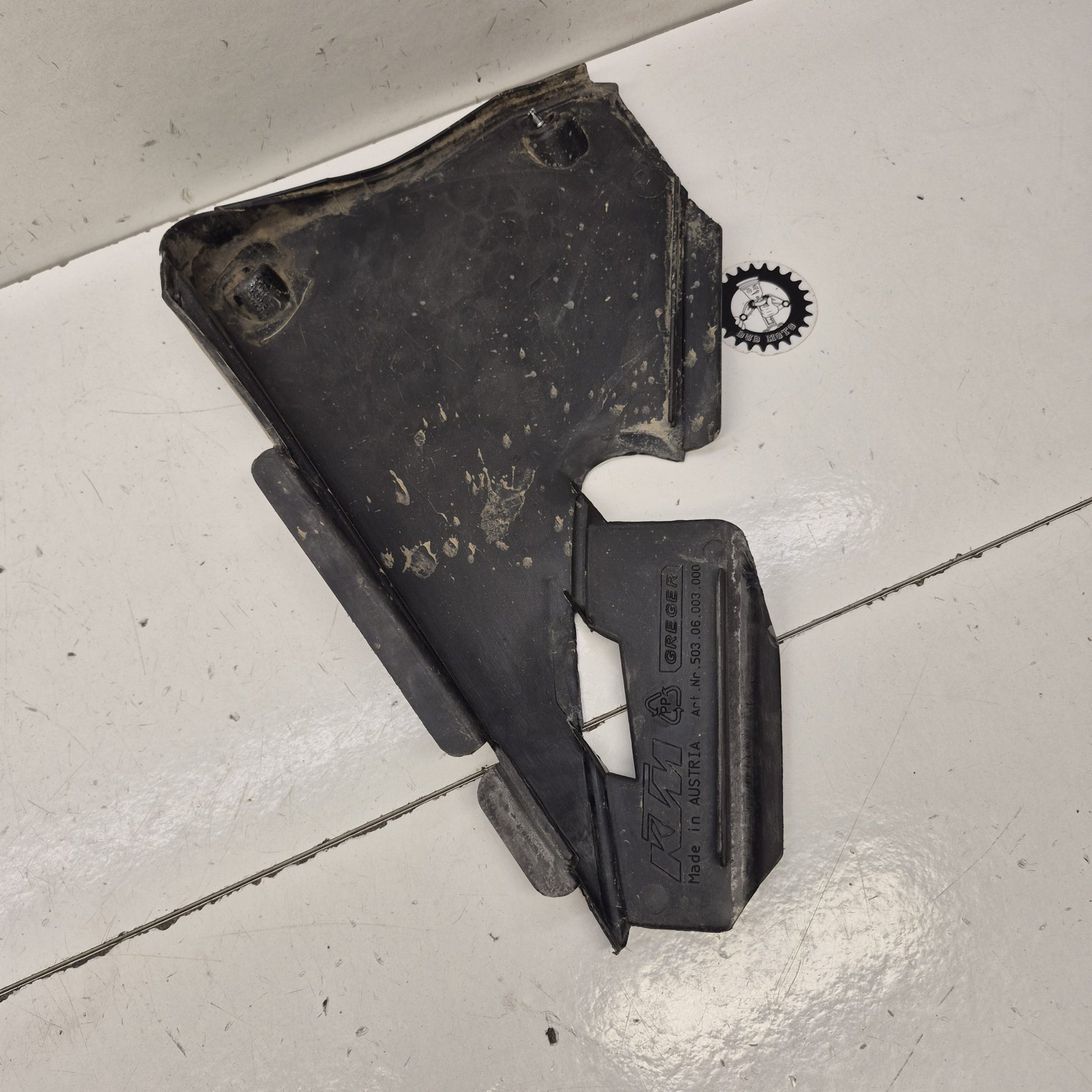 plastique boite a air ktm 250 egs exc 1998-2