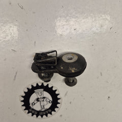 silent bloc echappement ktm 250 egs exc 1998-1