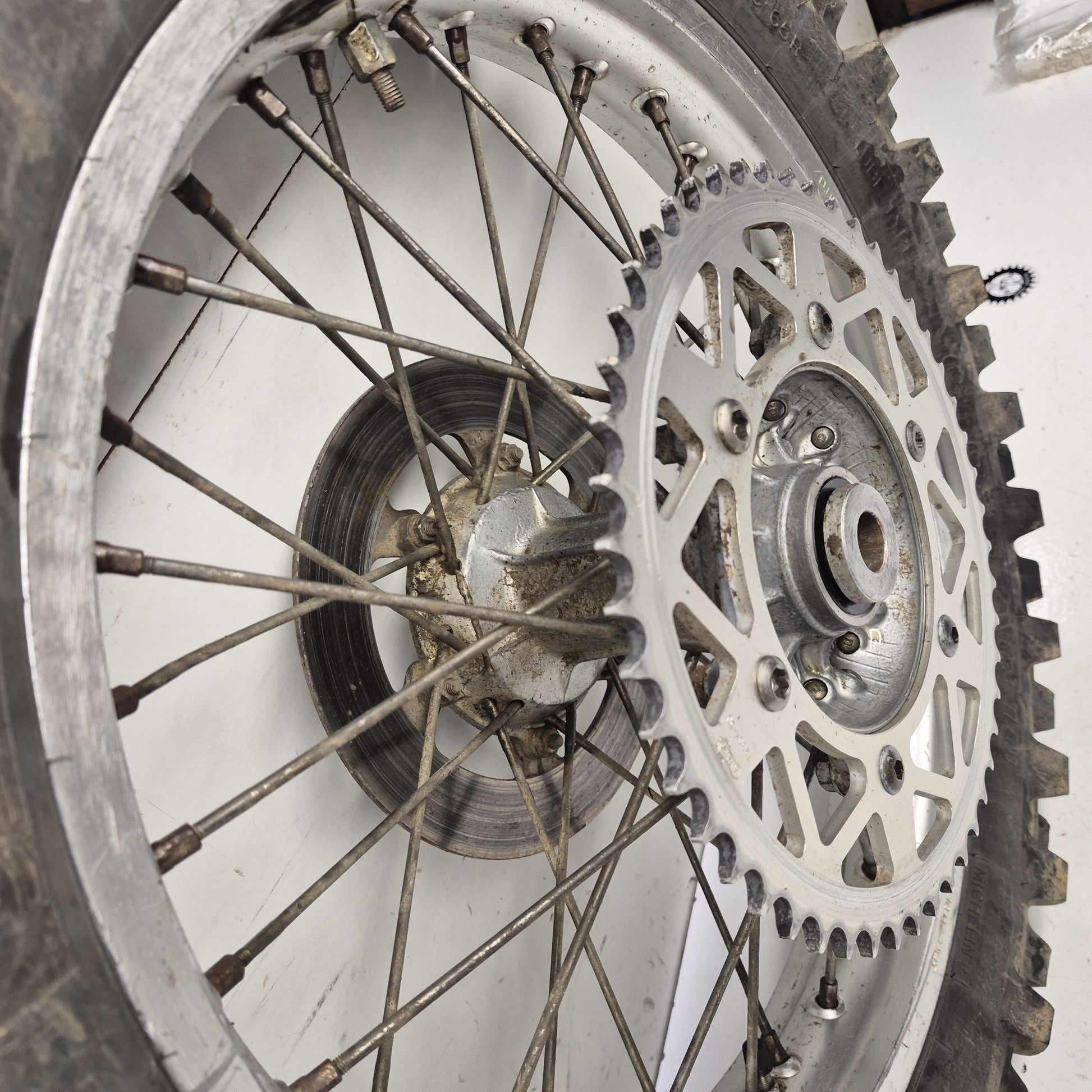 roue arriere ktm 250 egs exc 1998-2