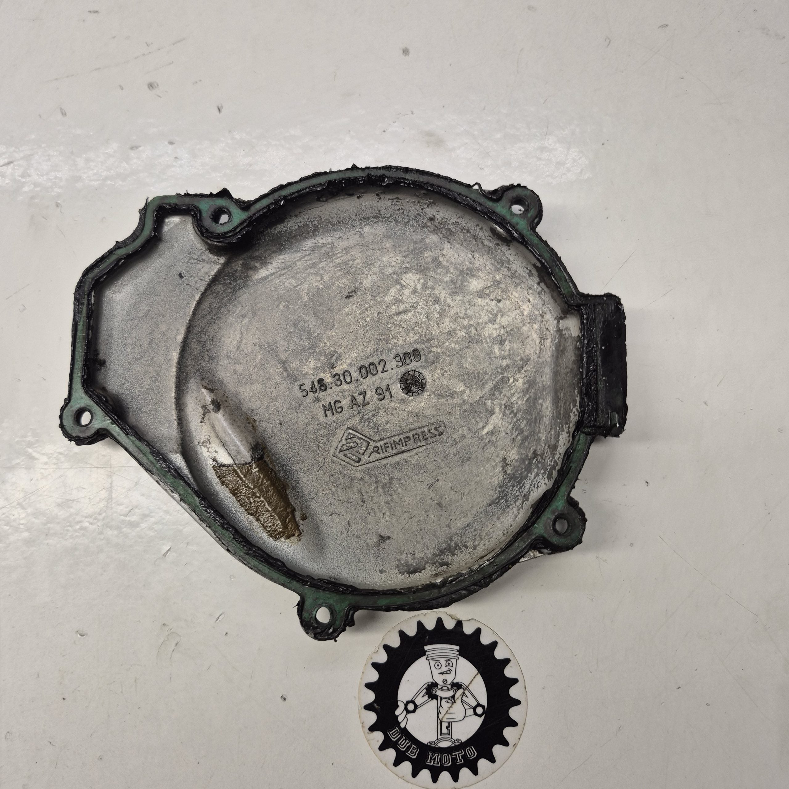 couvercle allumage en l'etat ktm 250 egs exc 1998
