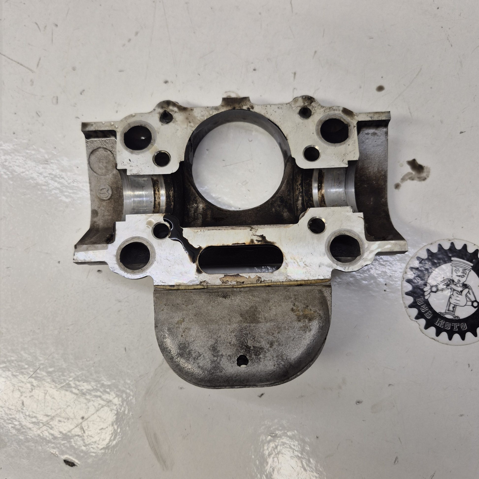 carter flasque de valve ktm 250 egs exc 1998-2