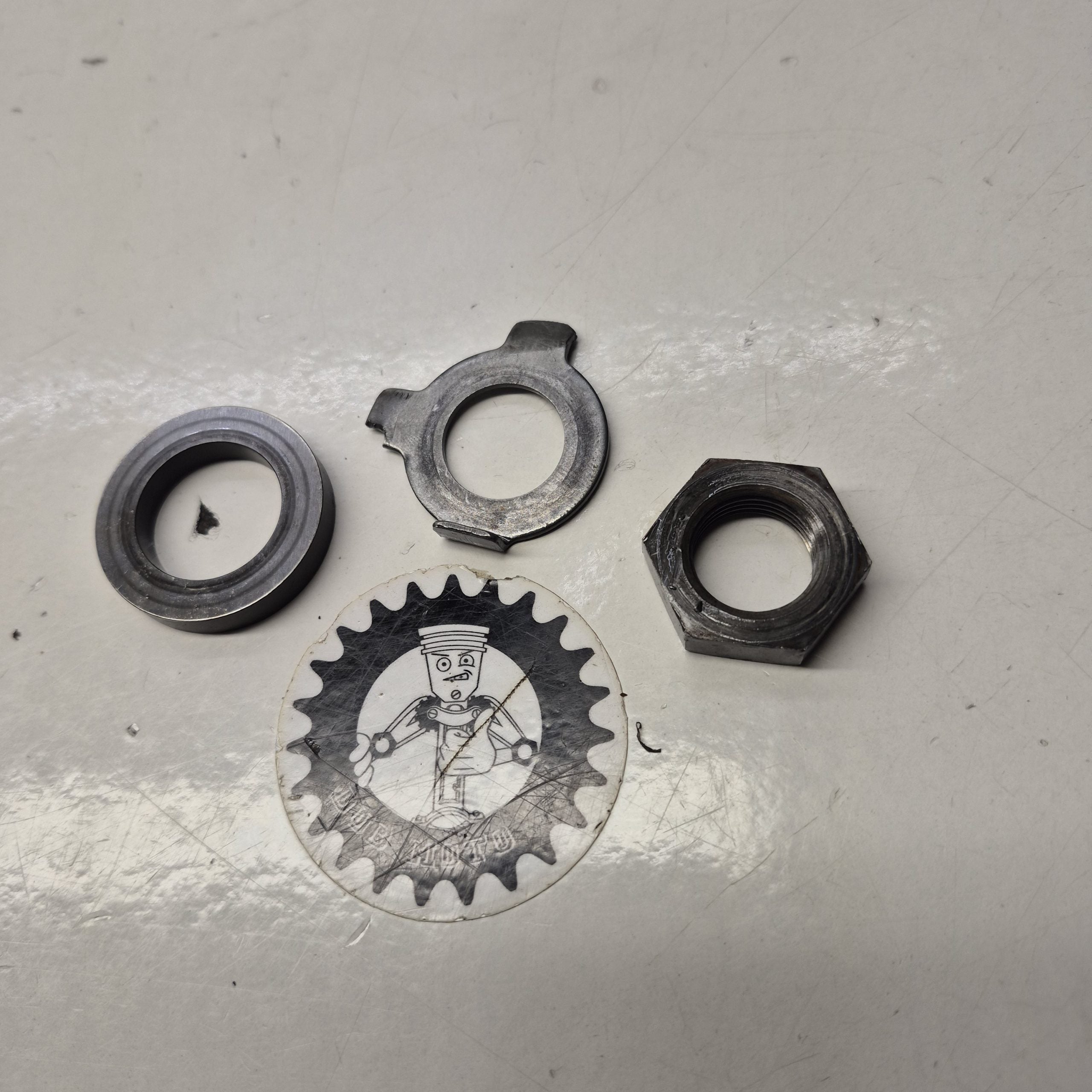 ecrous rondelles embrayage ktm 250 egs exc 1998