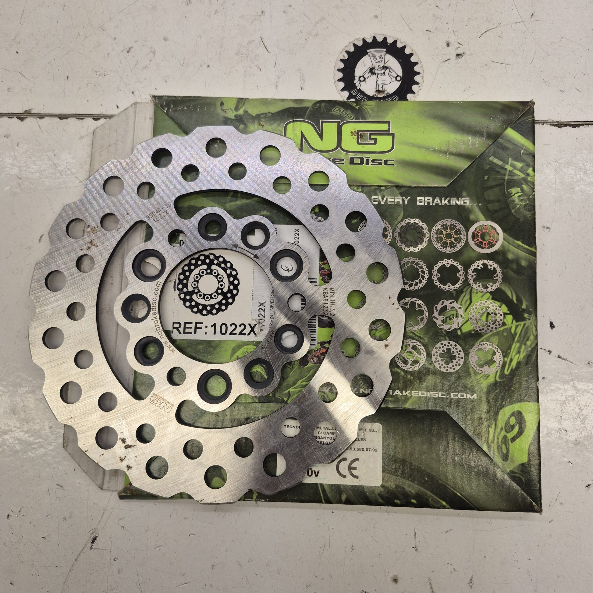 disque neuf 1022X yamaha 50 aerox nitro-1