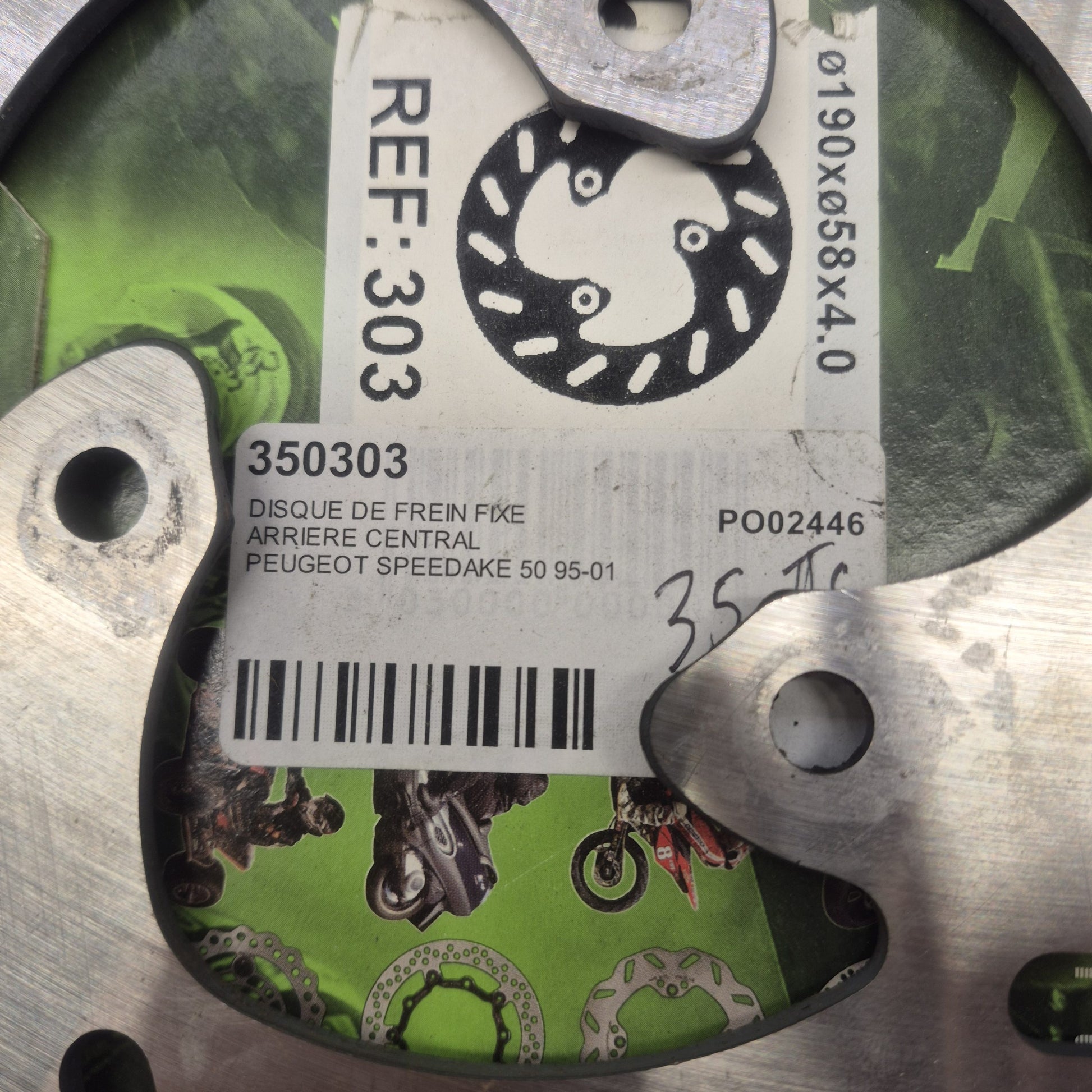 disque de frein peugeot speedake 50 95-01-2
