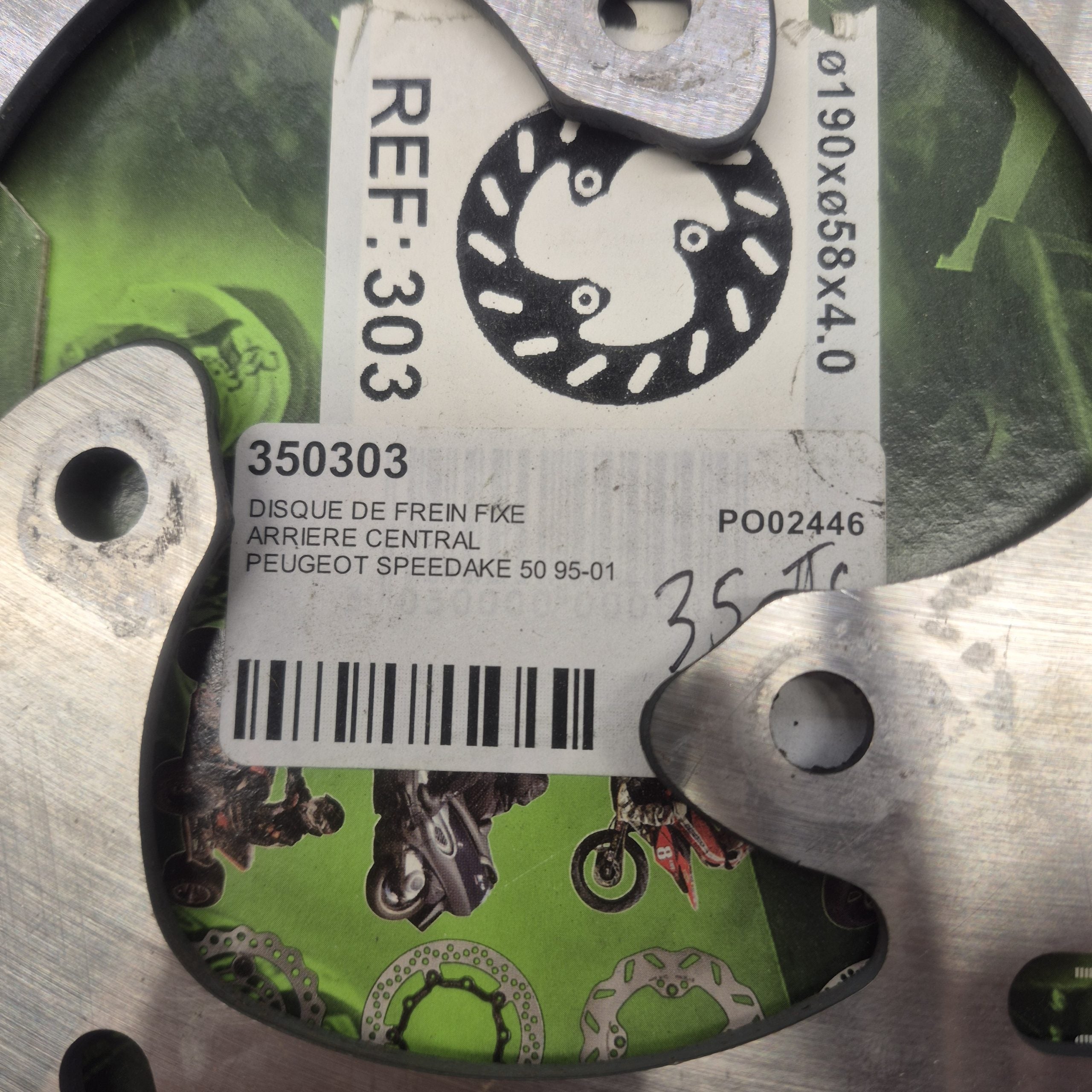 disque de frein peugeot speedake 50 95-01-2