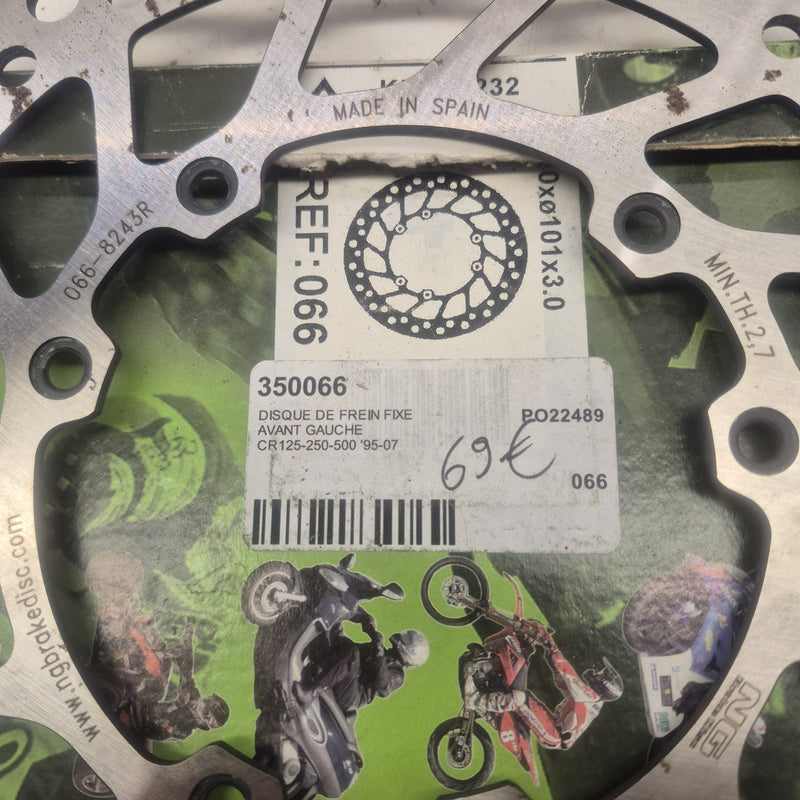 disque de frein avant neuf honda 125 250 500 cr  95-07-2
