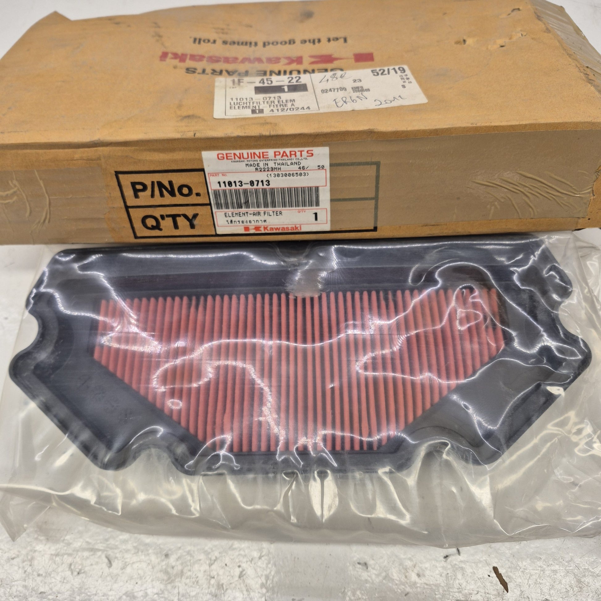 filtre a air kawasaki er6n er6f ninja 650 11013-0713-1