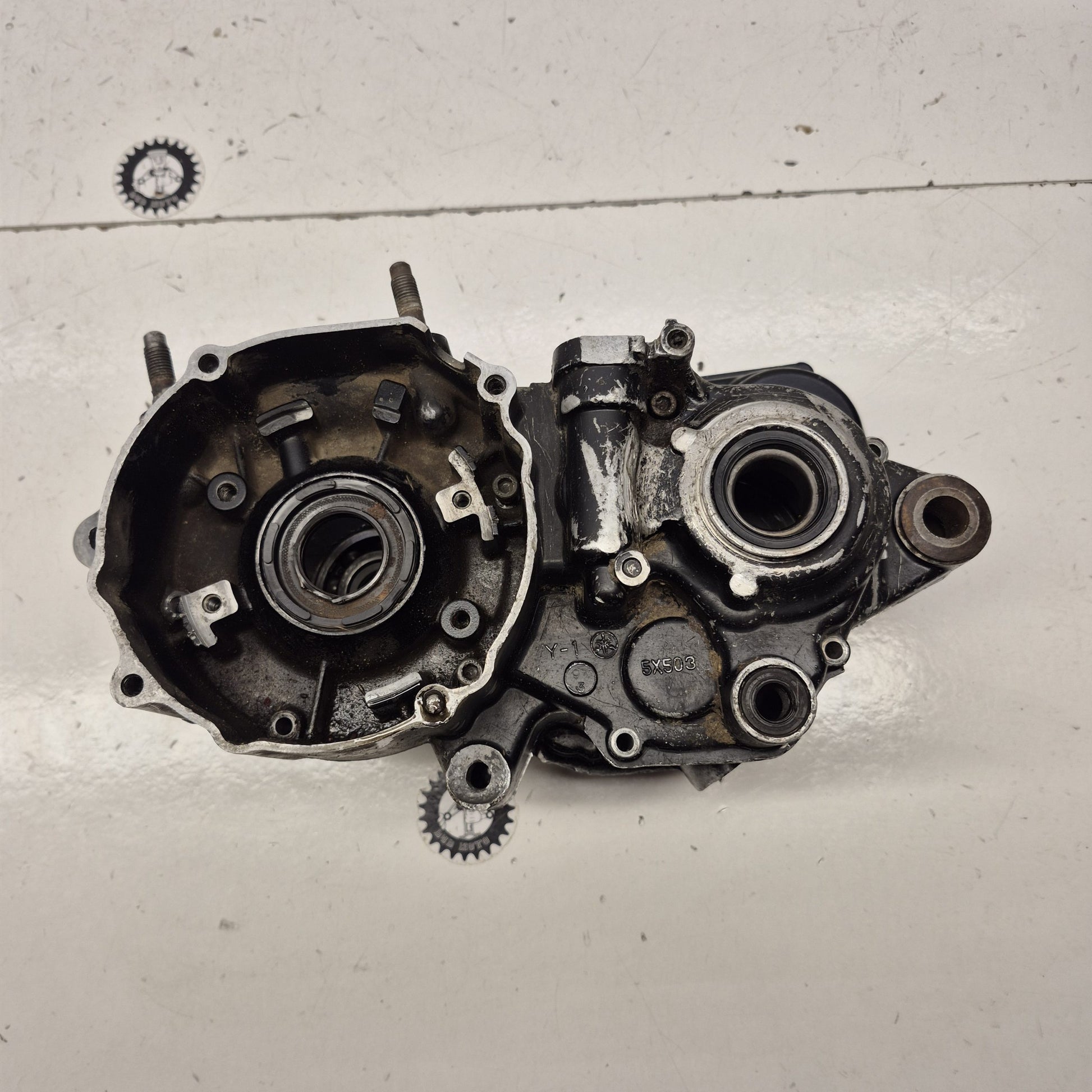 carters moteur yamaha 250 yz 1984 5X500-5