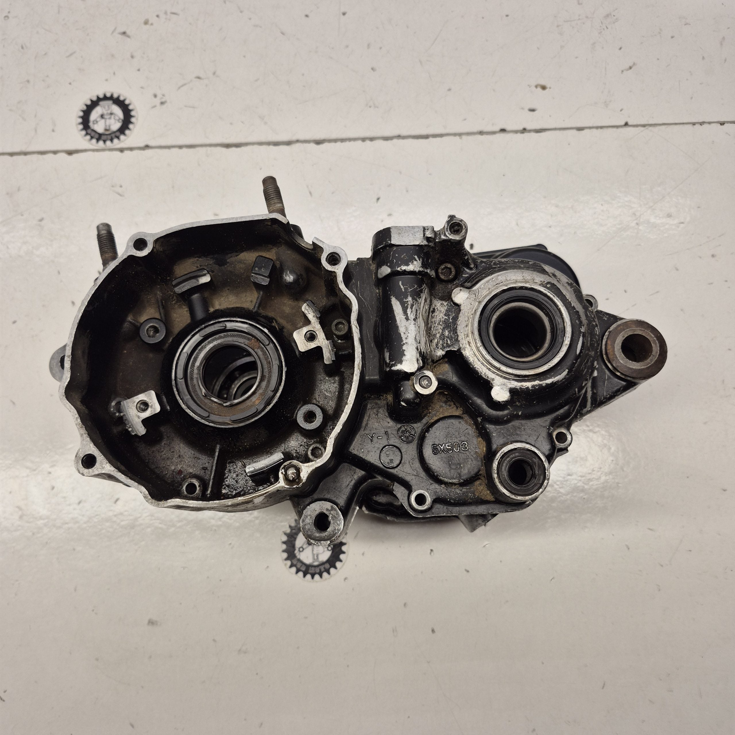 carters moteur yamaha 250 yz 1984 5X500-5