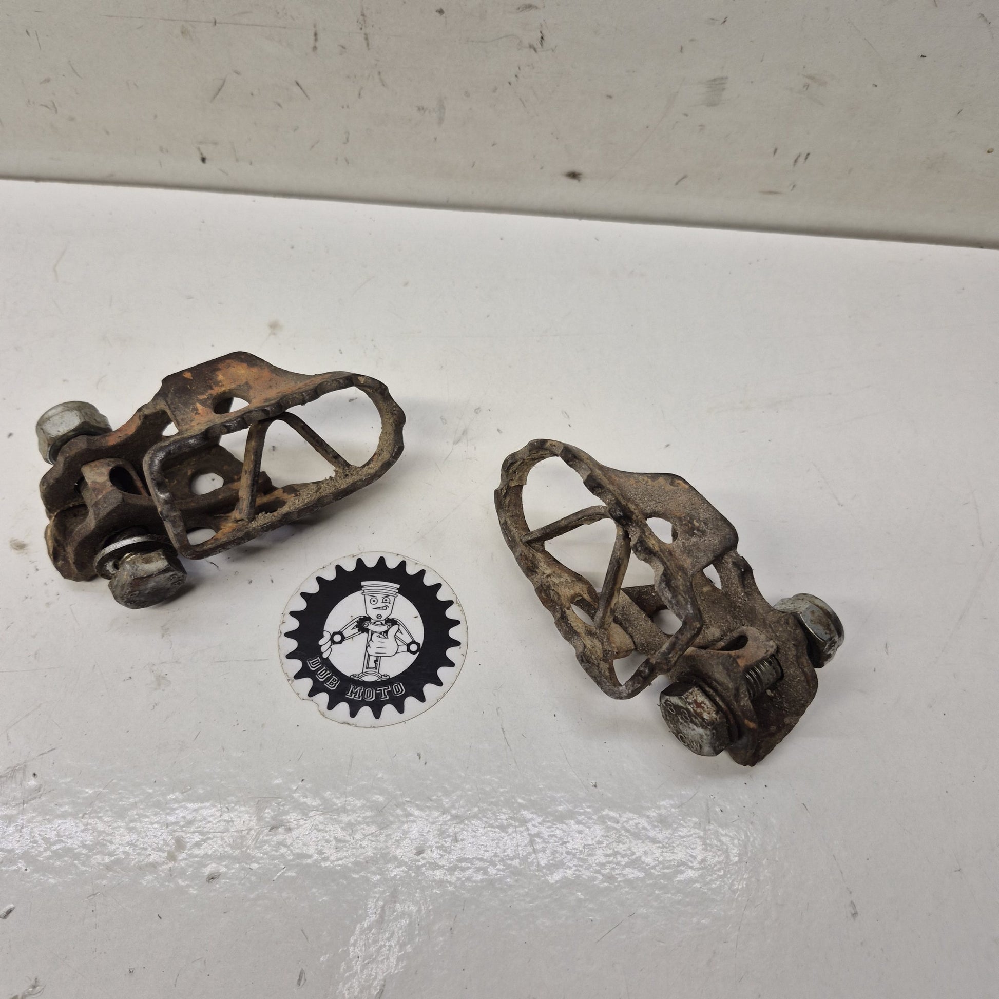 cales pieds yamaha 250 yz 1984-1