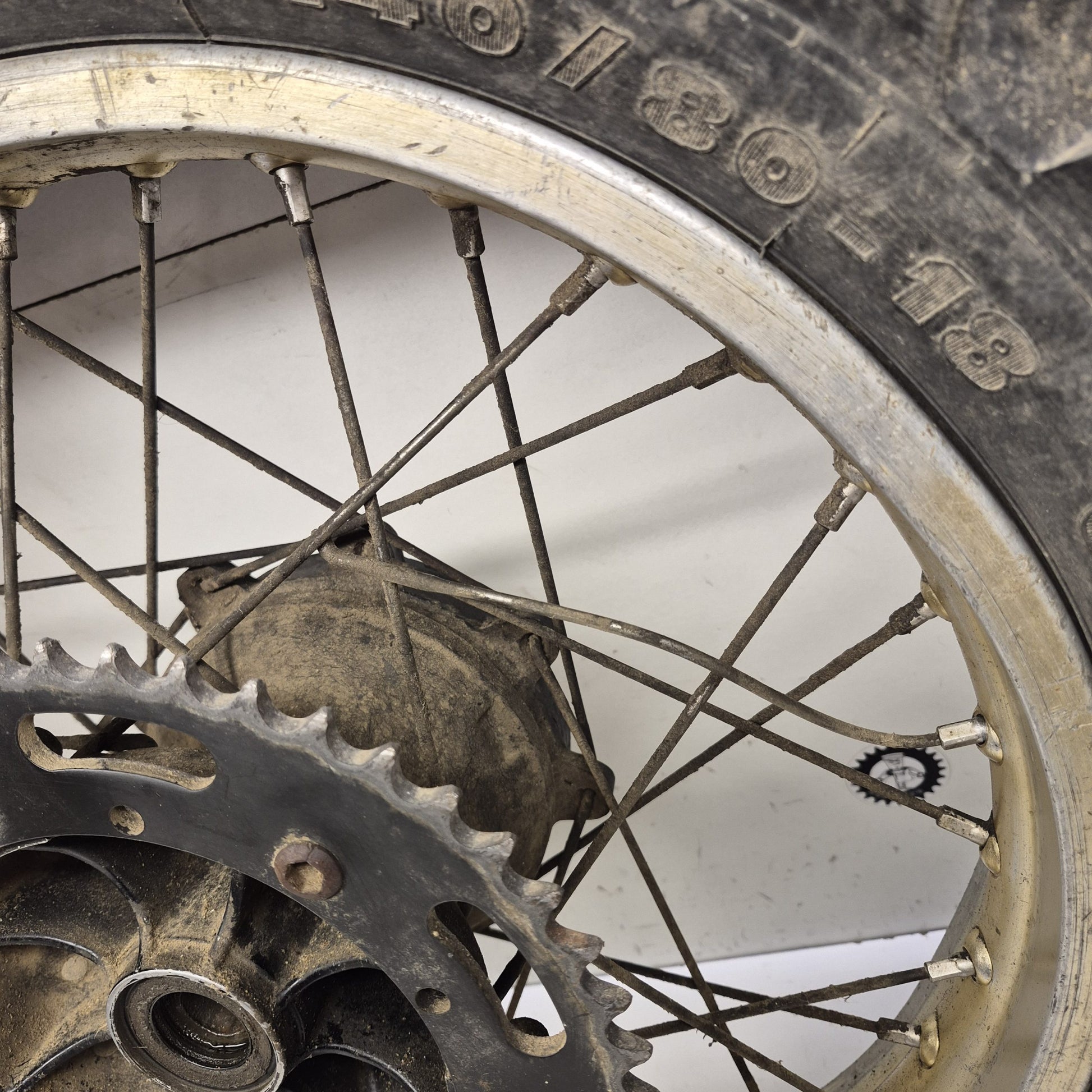 roue arriere en l'etat yamaha 250 yz 1984-2